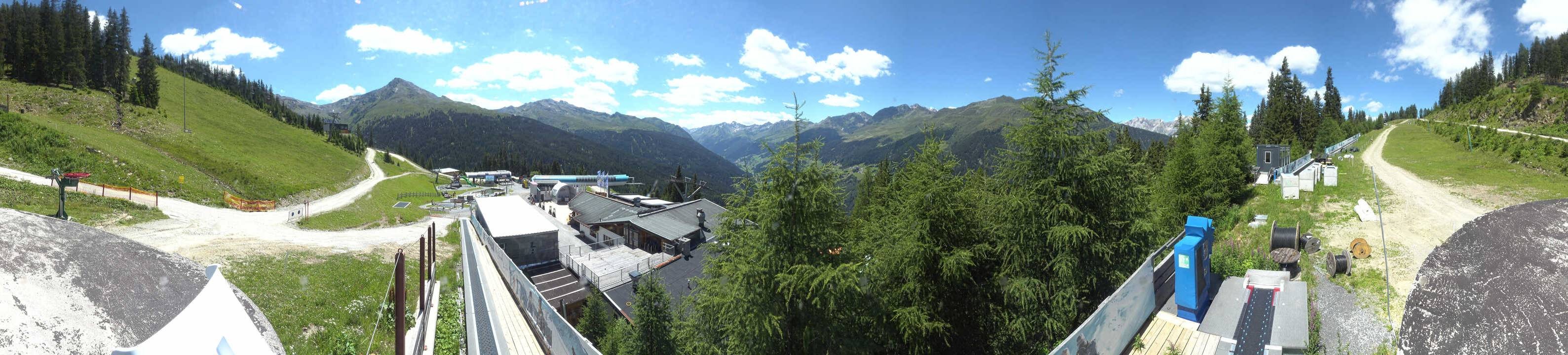 Archiv Foto Webcam Bergbahnen See in Tirol - Medrig Center