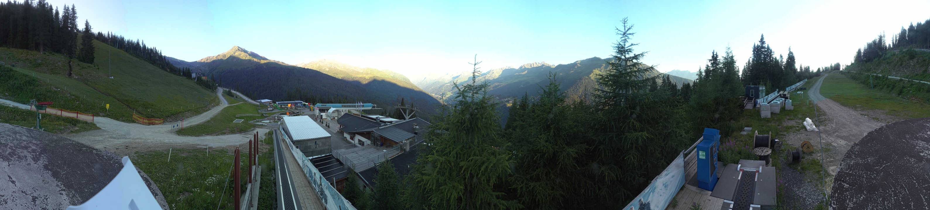 Archiv Foto Webcam Bergbahnen See in Tirol - Medrig Center