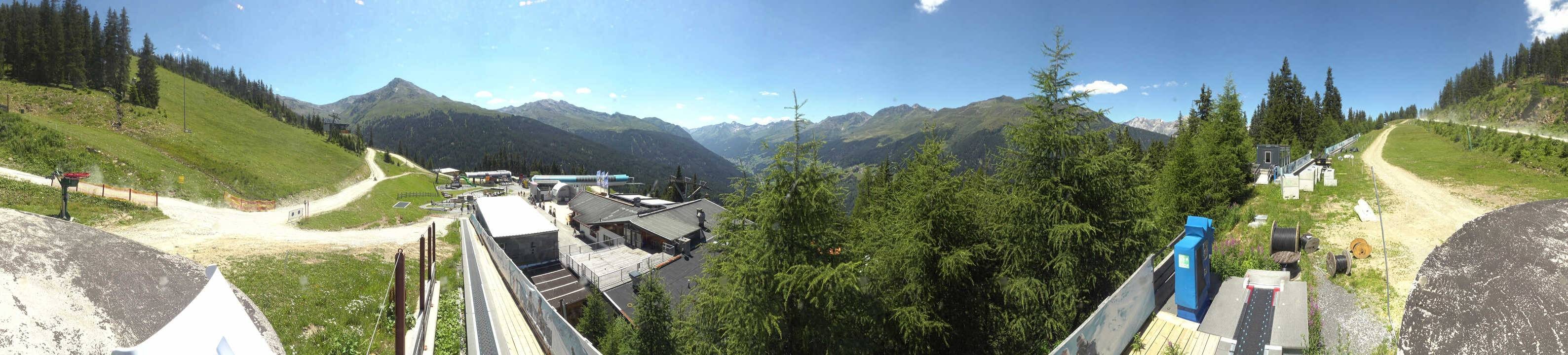 Archiv Foto Webcam Bergbahnen See in Tirol - Medrig Center