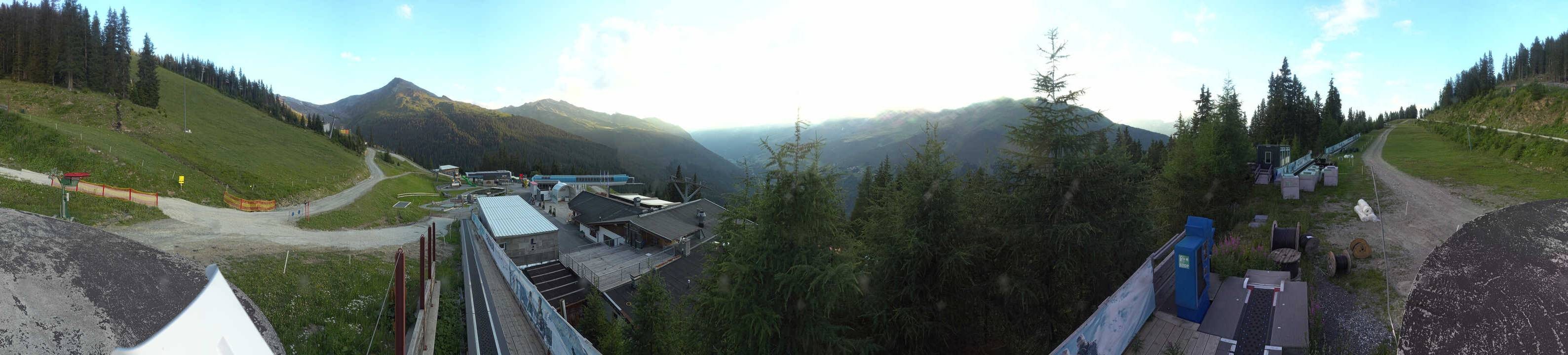 Archiv Foto Webcam Bergbahnen See in Tirol - Medrig Center