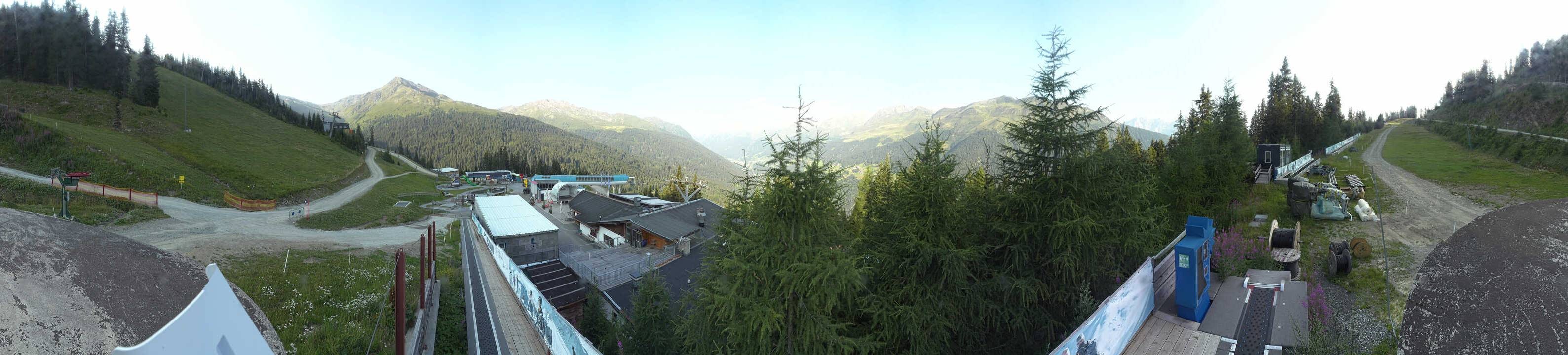 Archiv Foto Webcam Bergbahnen See in Tirol - Medrig Center