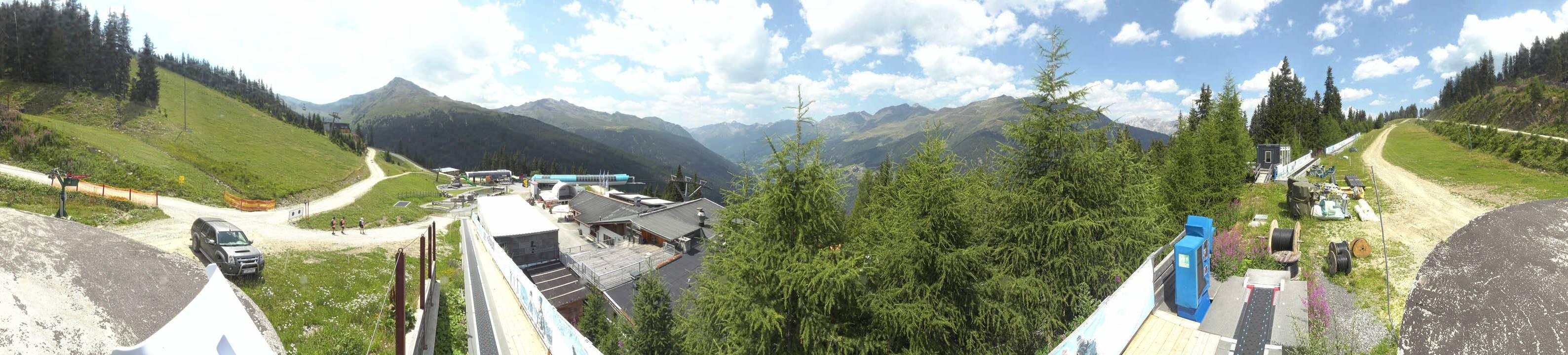 Archiv Foto Webcam Bergbahnen See in Tirol - Medrig Center