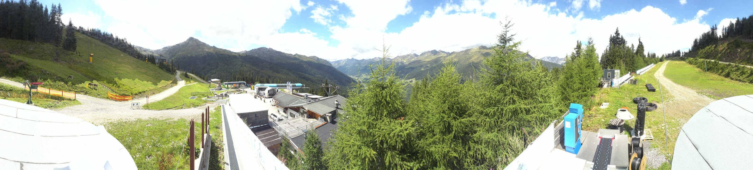 Archiv Foto Webcam Bergbahnen See in Tirol - Medrig Center
