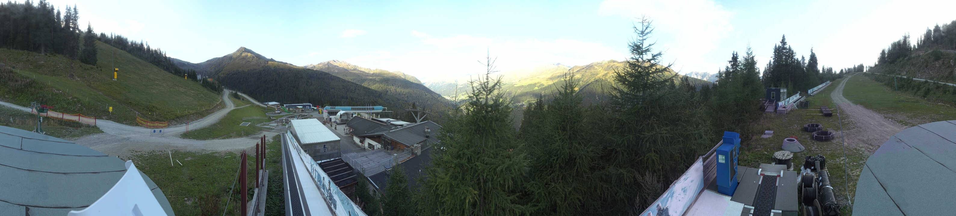Archiv Foto Webcam Bergbahnen See in Tirol - Medrig Center