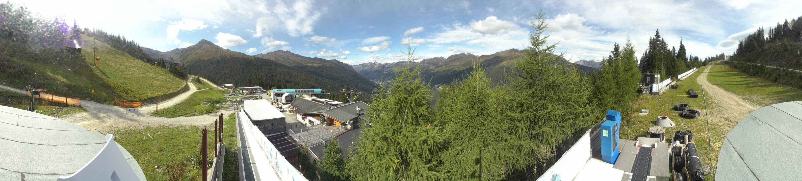 Archiv Foto Webcam Bergbahnen See in Tirol - Medrig Center
