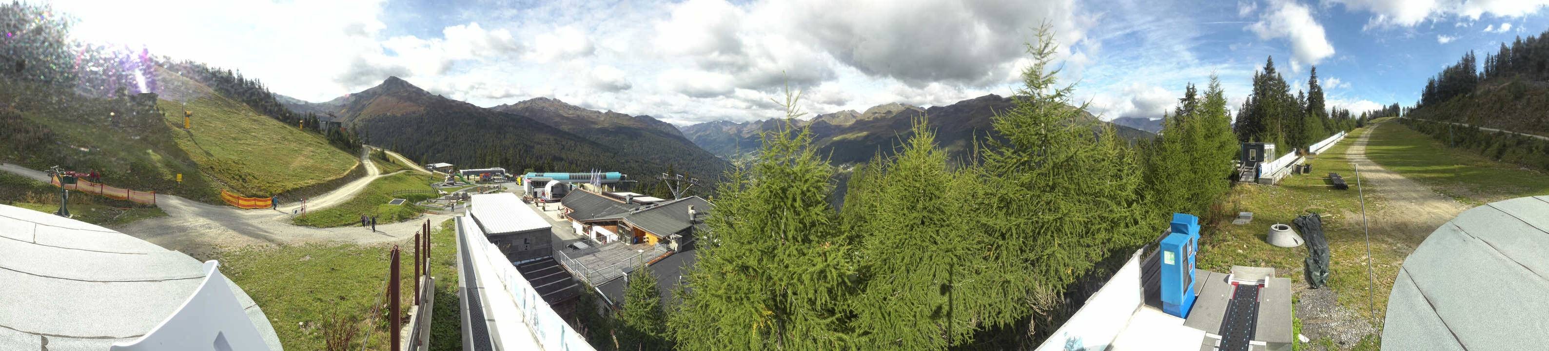 Archiv Foto Webcam Bergbahnen See in Tirol - Medrig Center