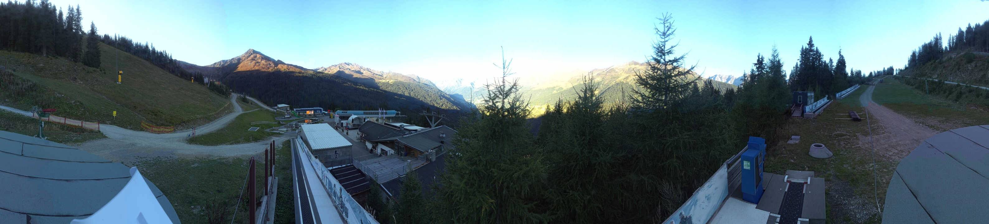 Archiv Foto Webcam Bergbahnen See in Tirol - Medrig Center