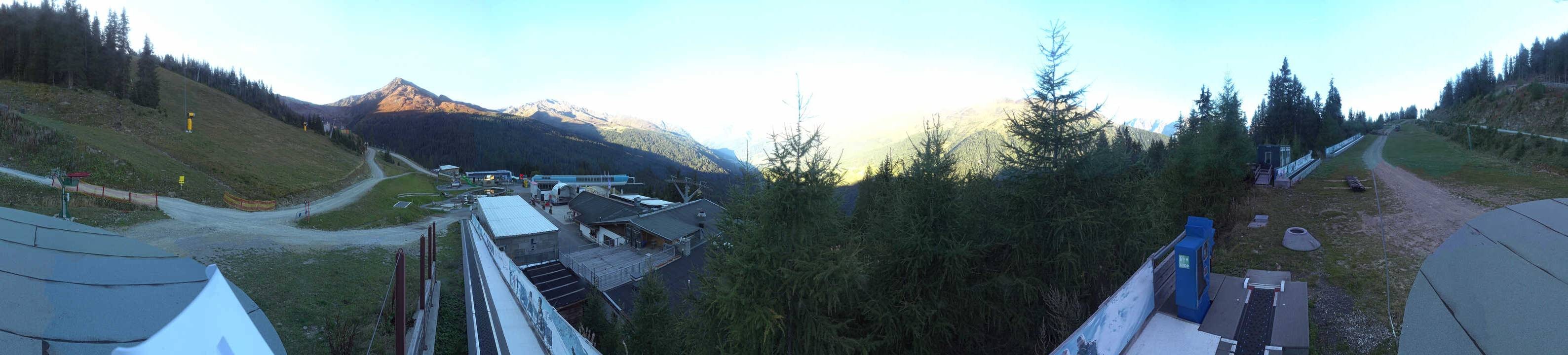 Archiv Foto Webcam Bergbahnen See in Tirol - Medrig Center