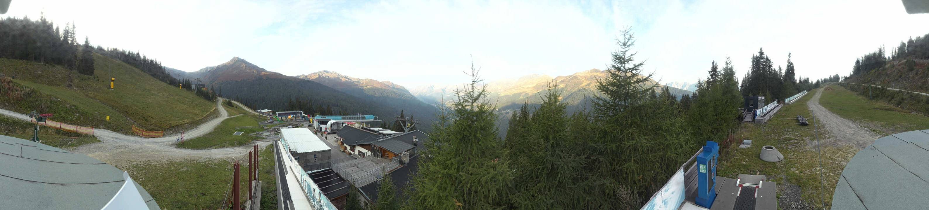 Archiv Foto Webcam Bergbahnen See in Tirol - Medrig Center