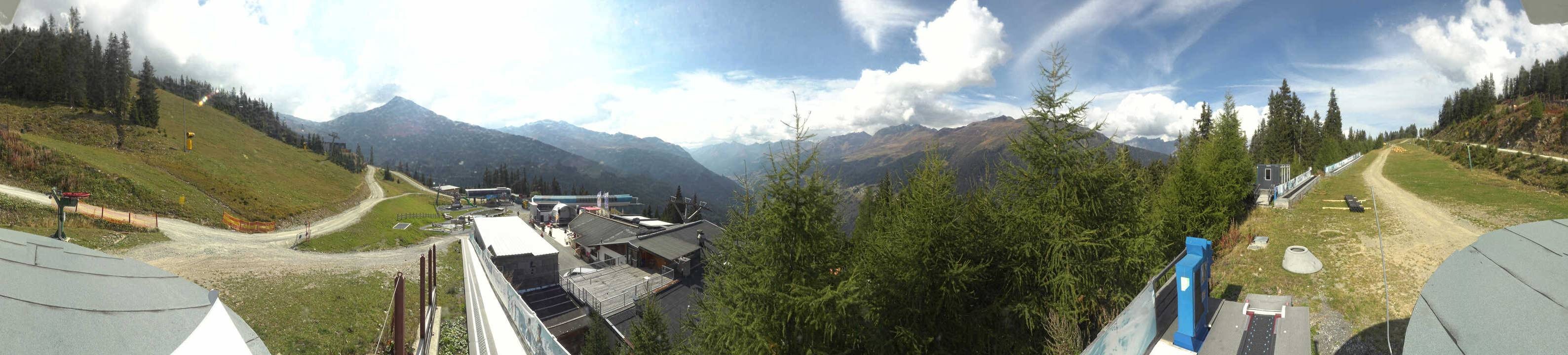 Archiv Foto Webcam Bergbahnen See in Tirol - Medrig Center