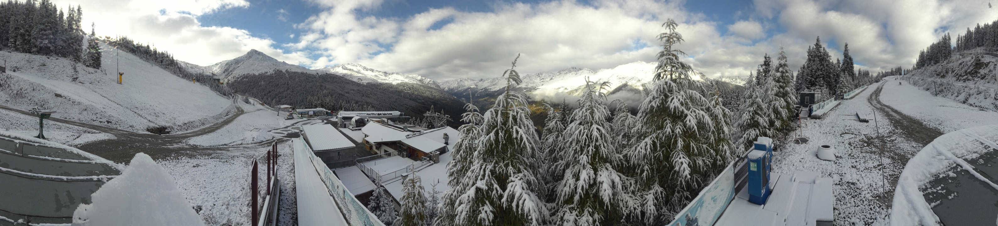 Archiv Foto Webcam Bergbahnen See in Tirol - Medrig Center