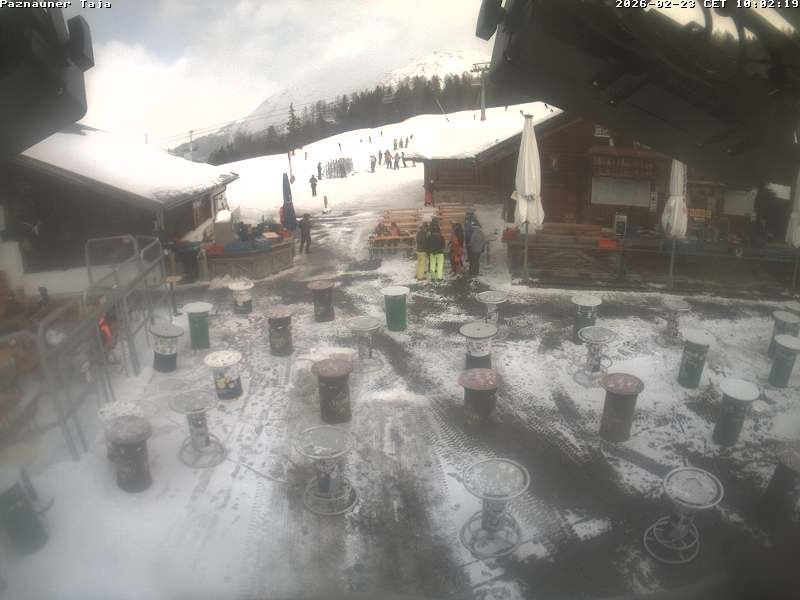 Archived image Webcam Ischgl: Paznauner Taja