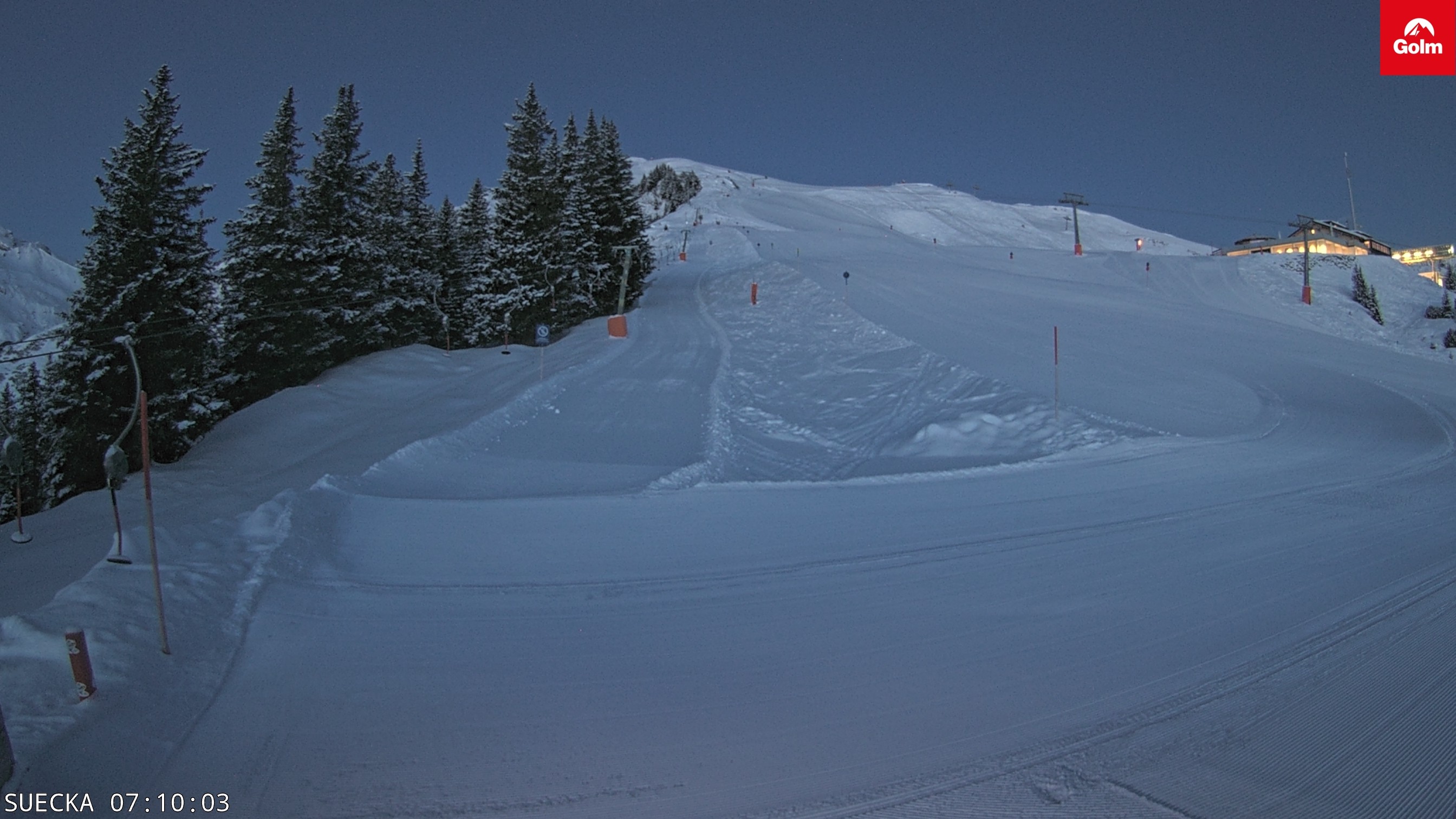 Archiv Foto Webcam Golm in Vorarlberg