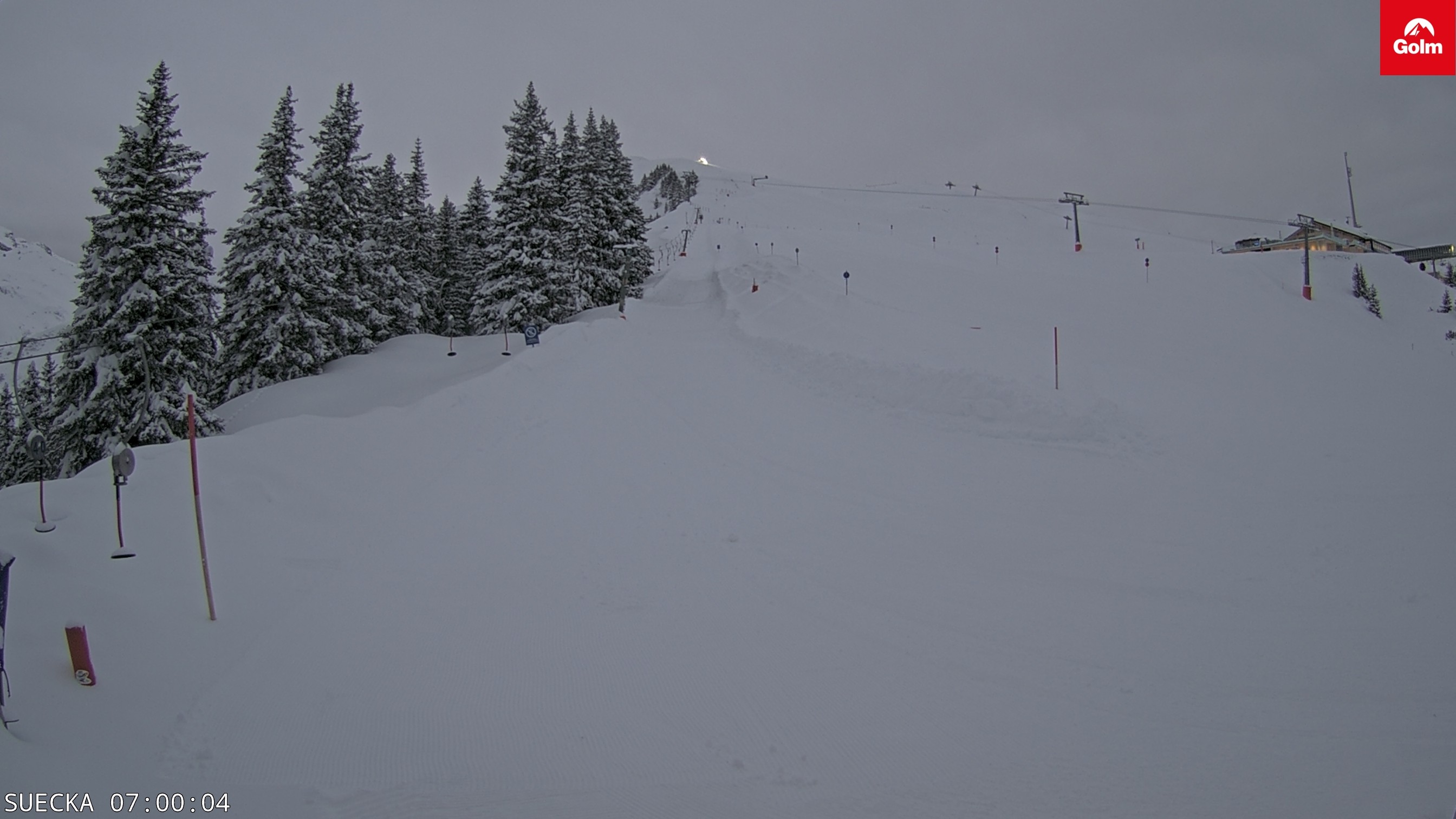 Archiv Foto Webcam Golm in Vorarlberg