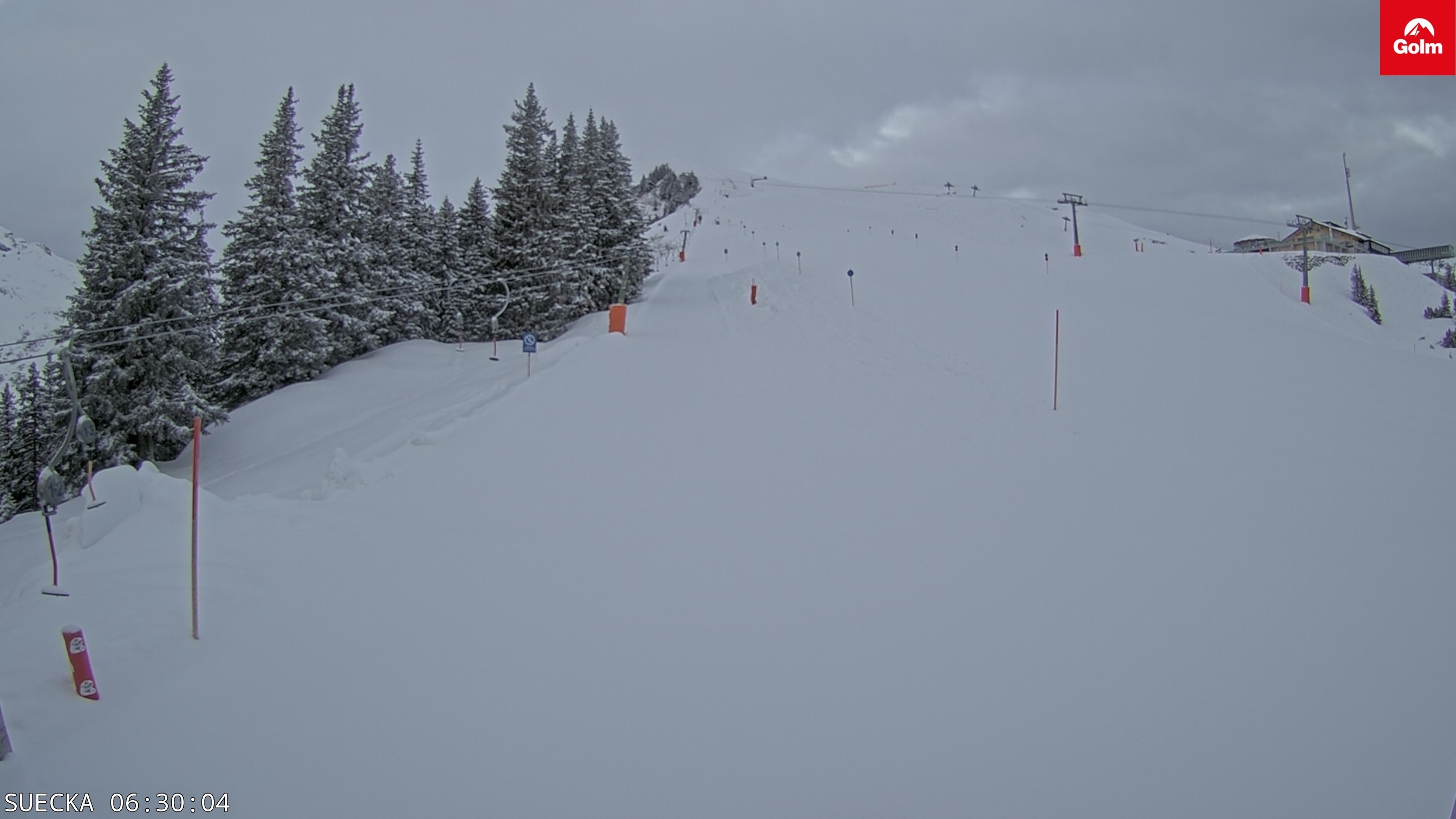 Archiv Foto Webcam Golm in Vorarlberg