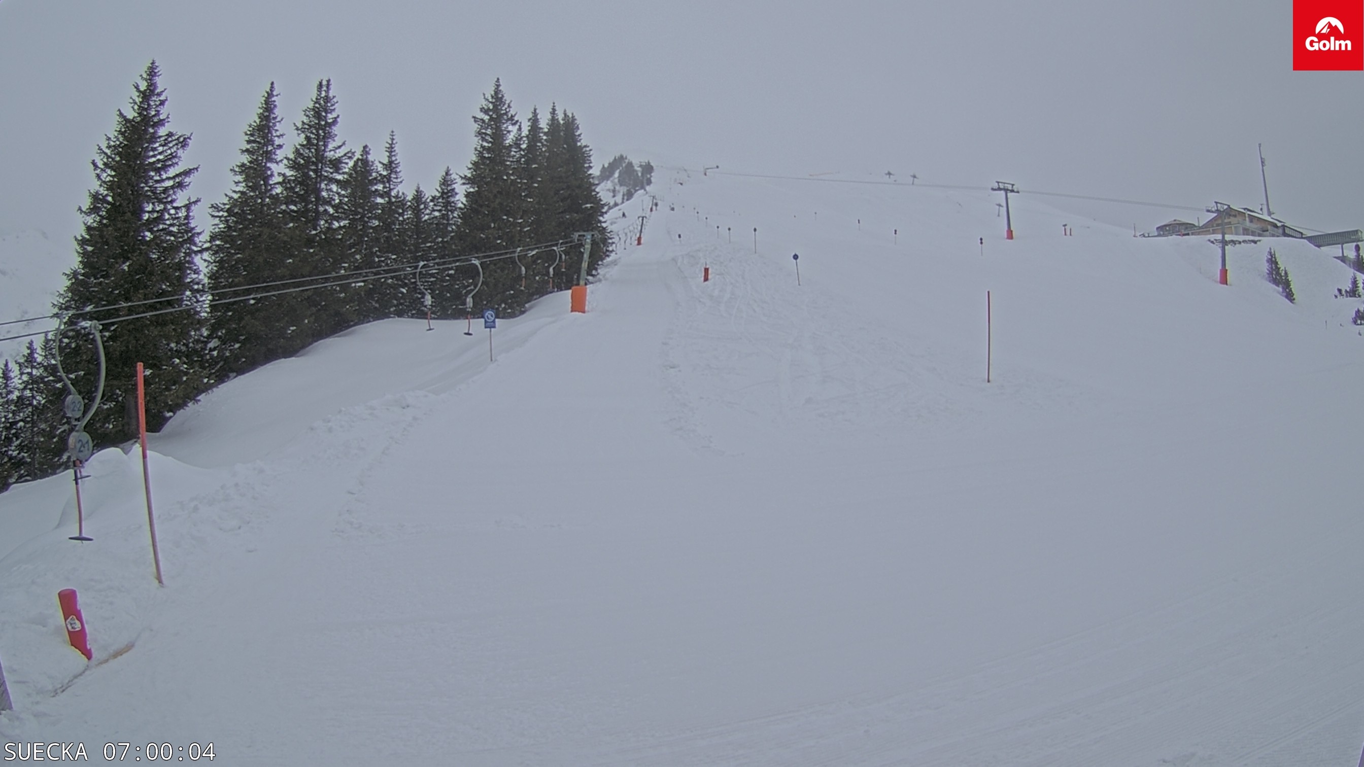 Archiv Foto Webcam Golm in Vorarlberg