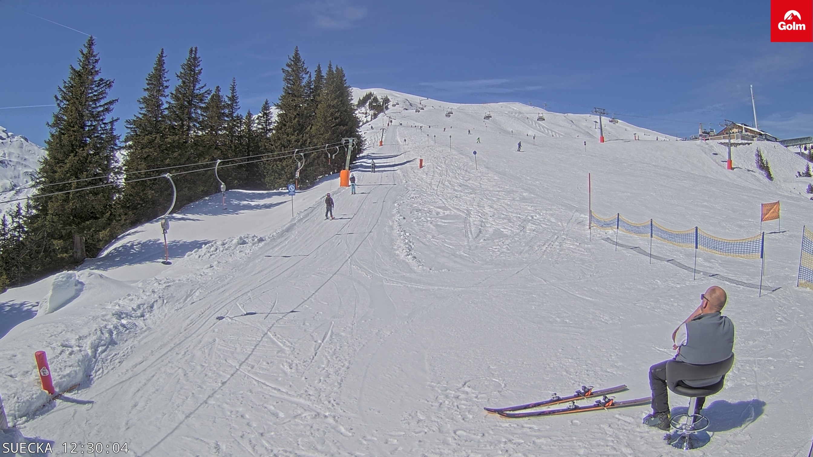 Archiv Foto Webcam Golm in Vorarlberg