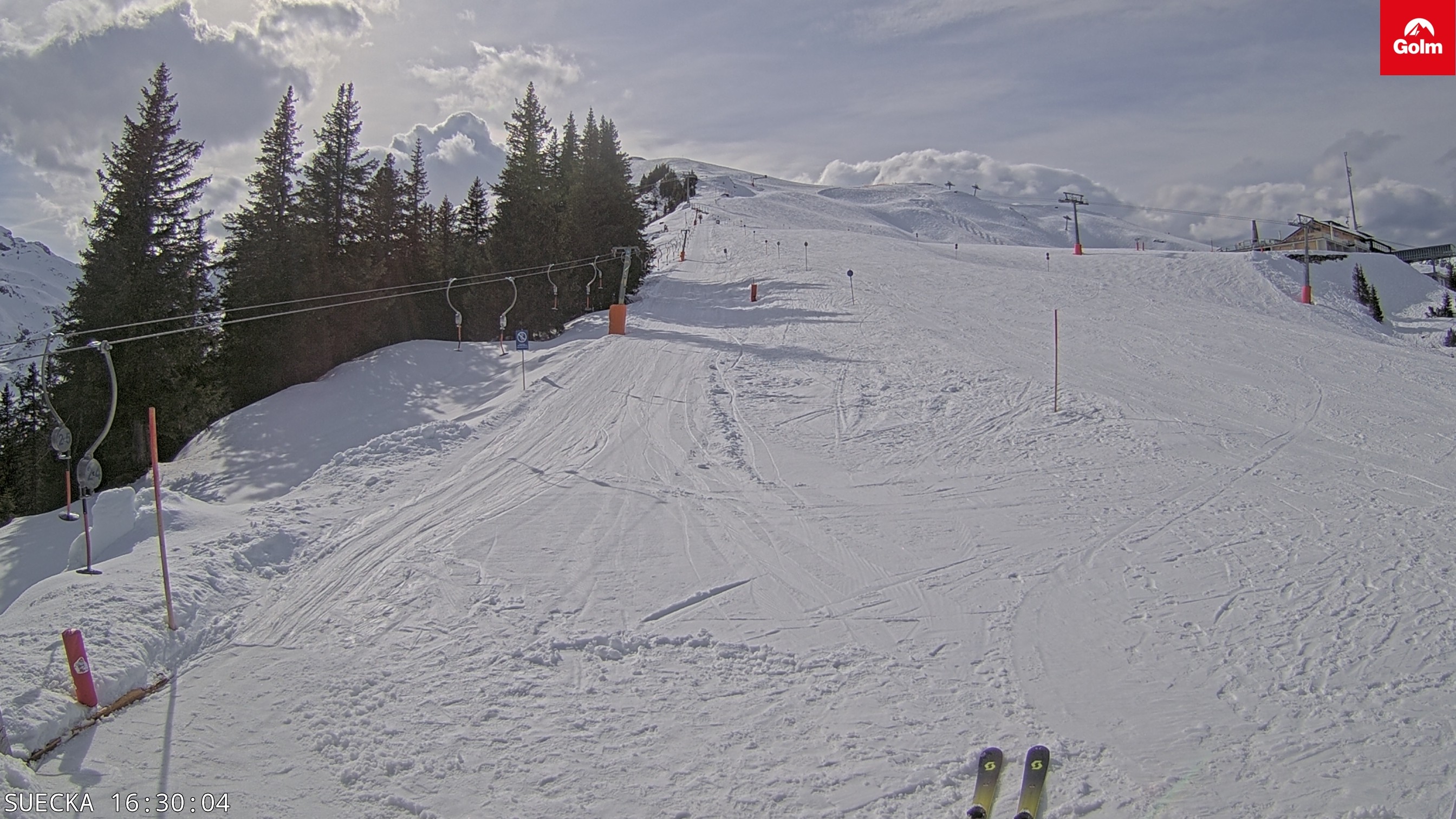 Archiv Foto Webcam Golm in Vorarlberg