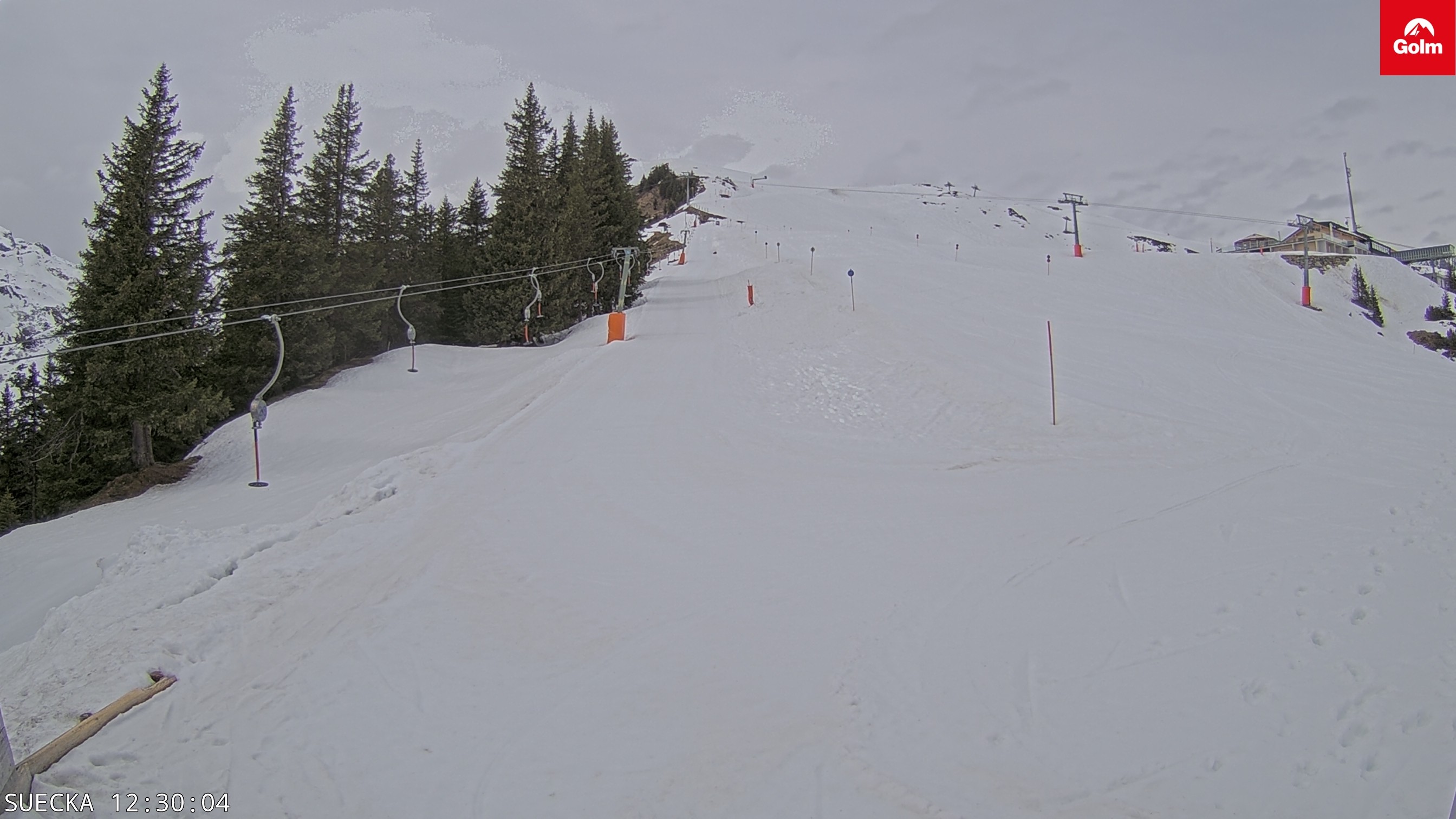 Archiv Foto Webcam Golm in Vorarlberg