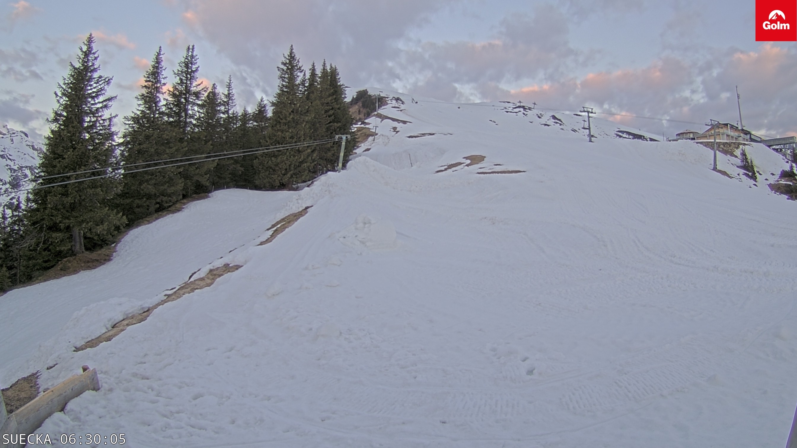 Archiv Foto Webcam Golm in Vorarlberg