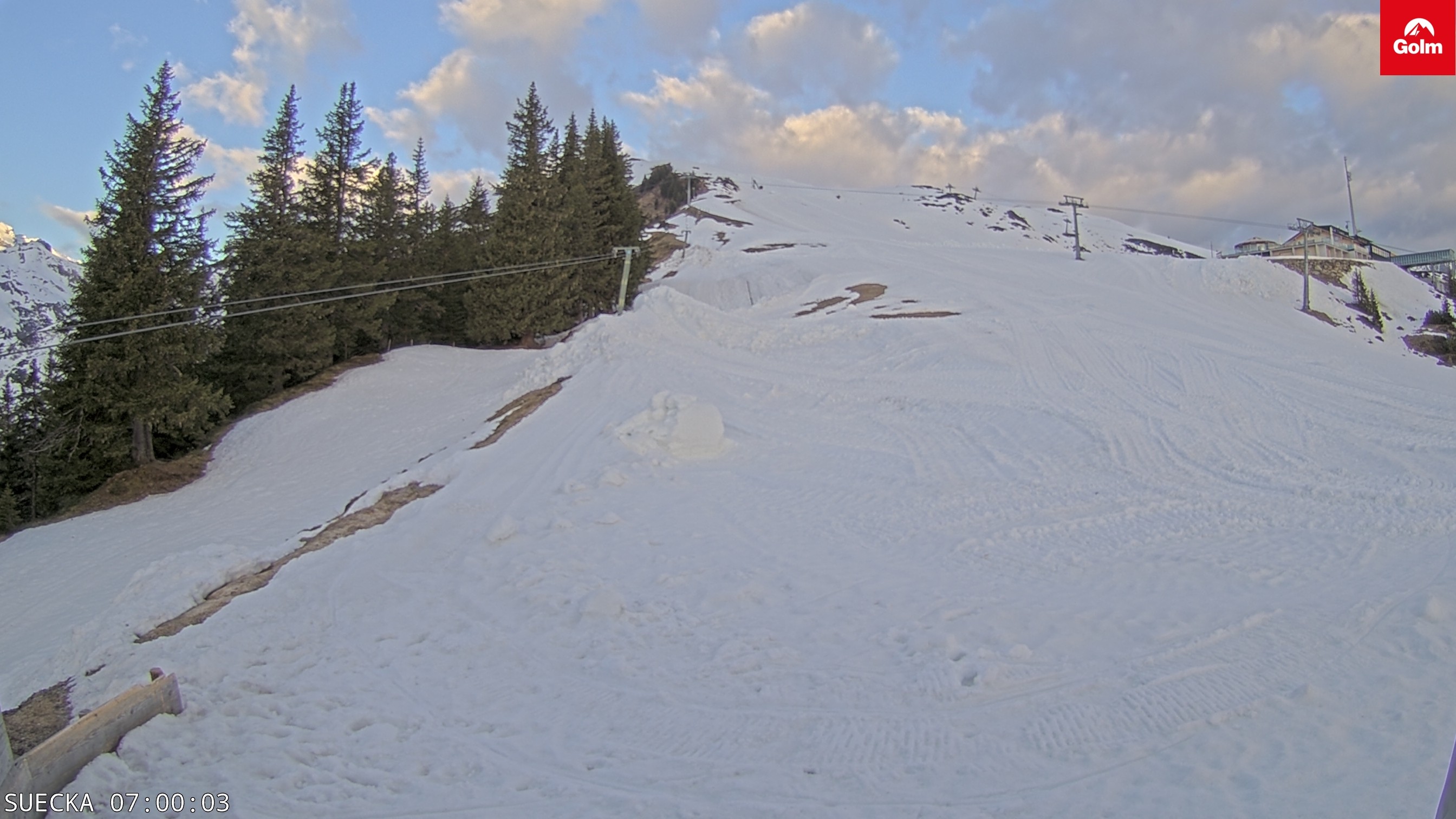 Archiv Foto Webcam Golm in Vorarlberg