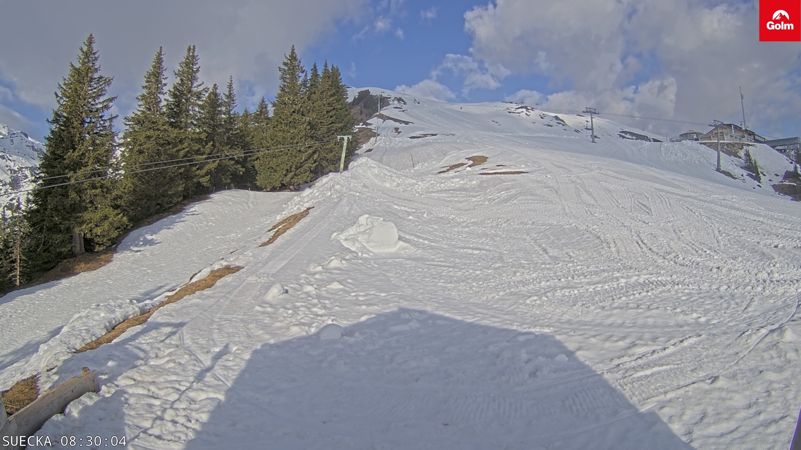 Archiv Foto Webcam Golm in Vorarlberg