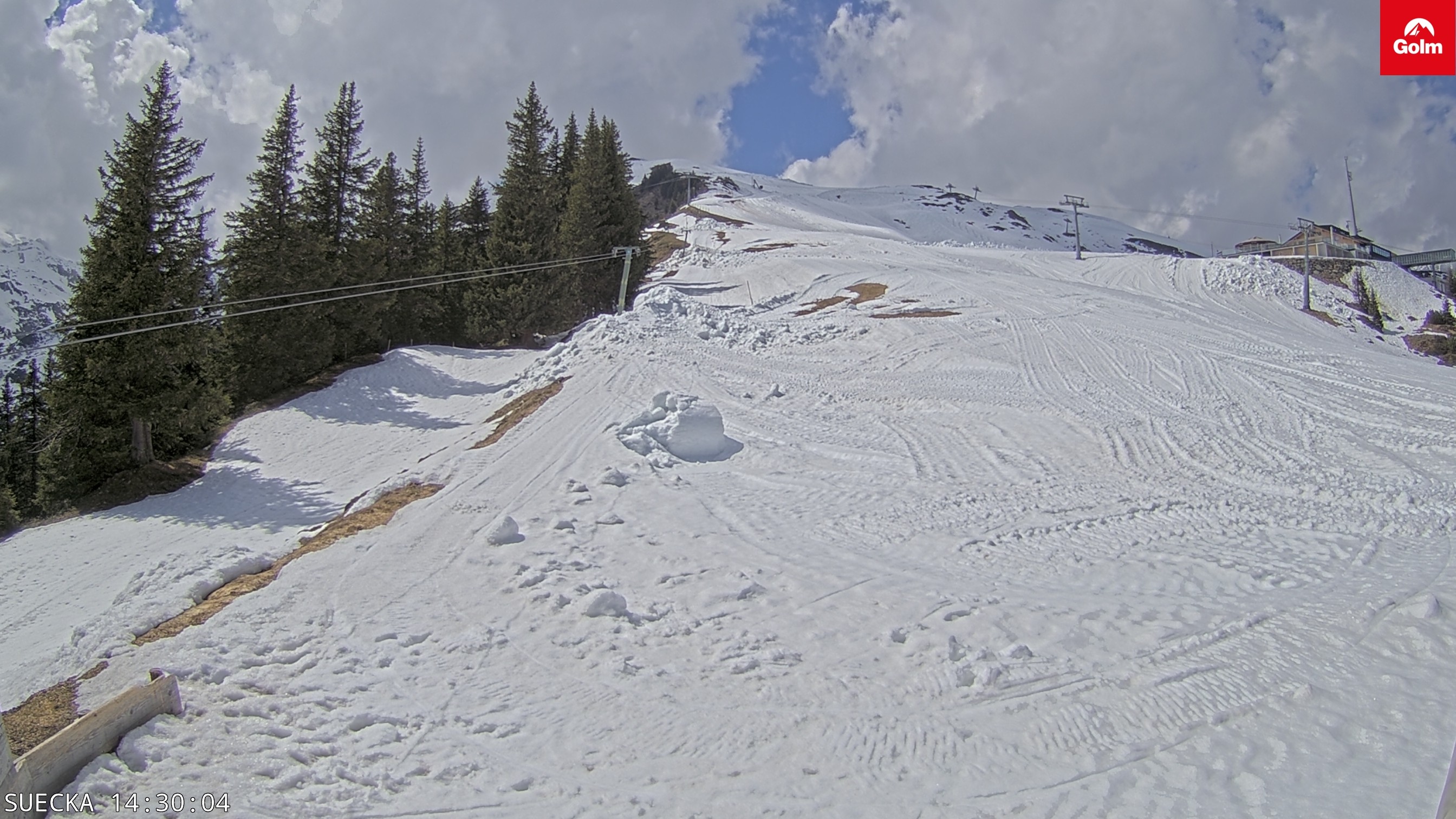 Archiv Foto Webcam Golm in Vorarlberg