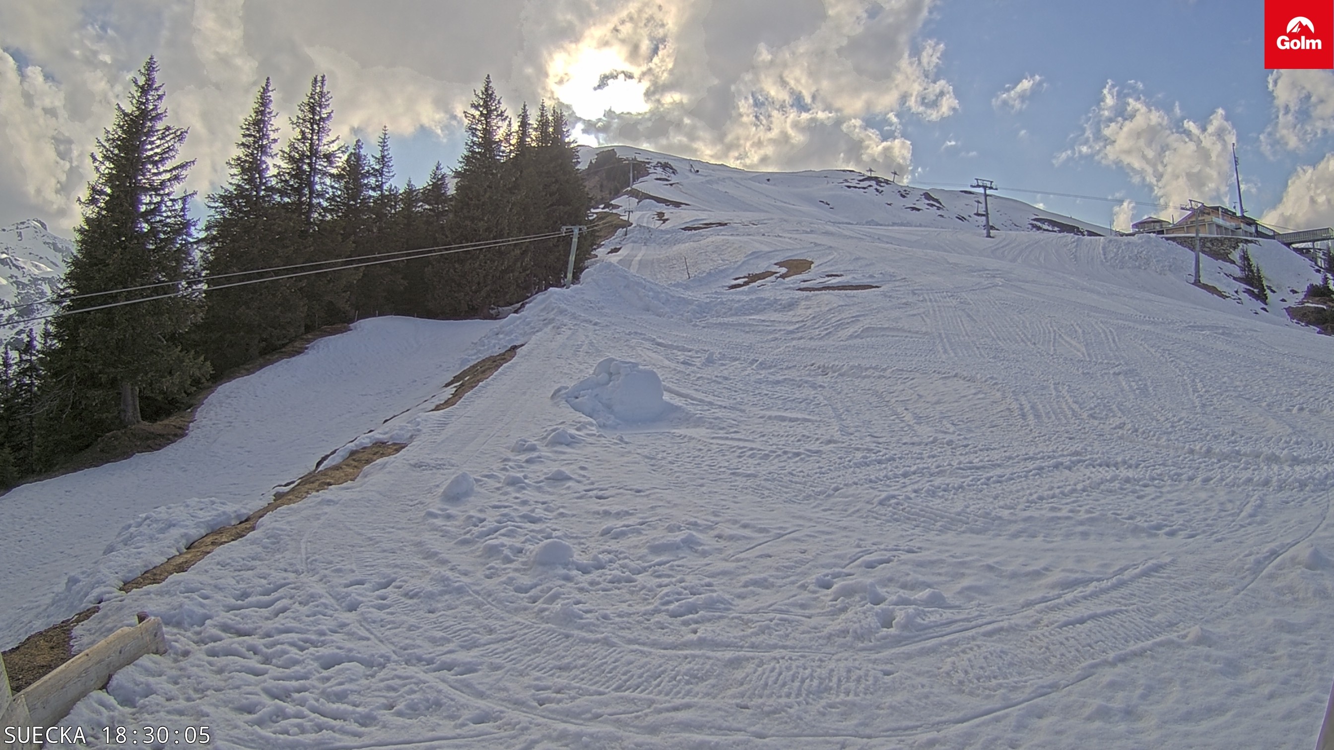 Archiv Foto Webcam Golm in Vorarlberg