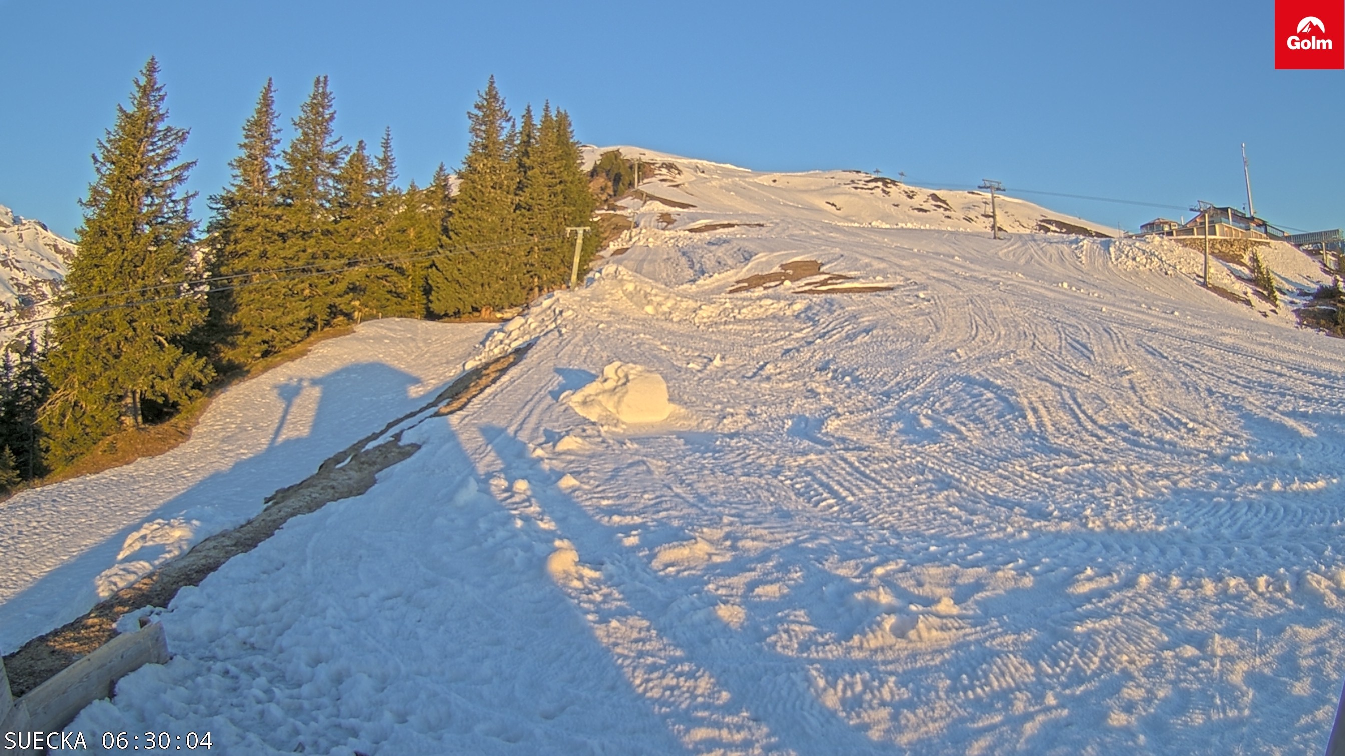 Archiv Foto Webcam Golm in Vorarlberg