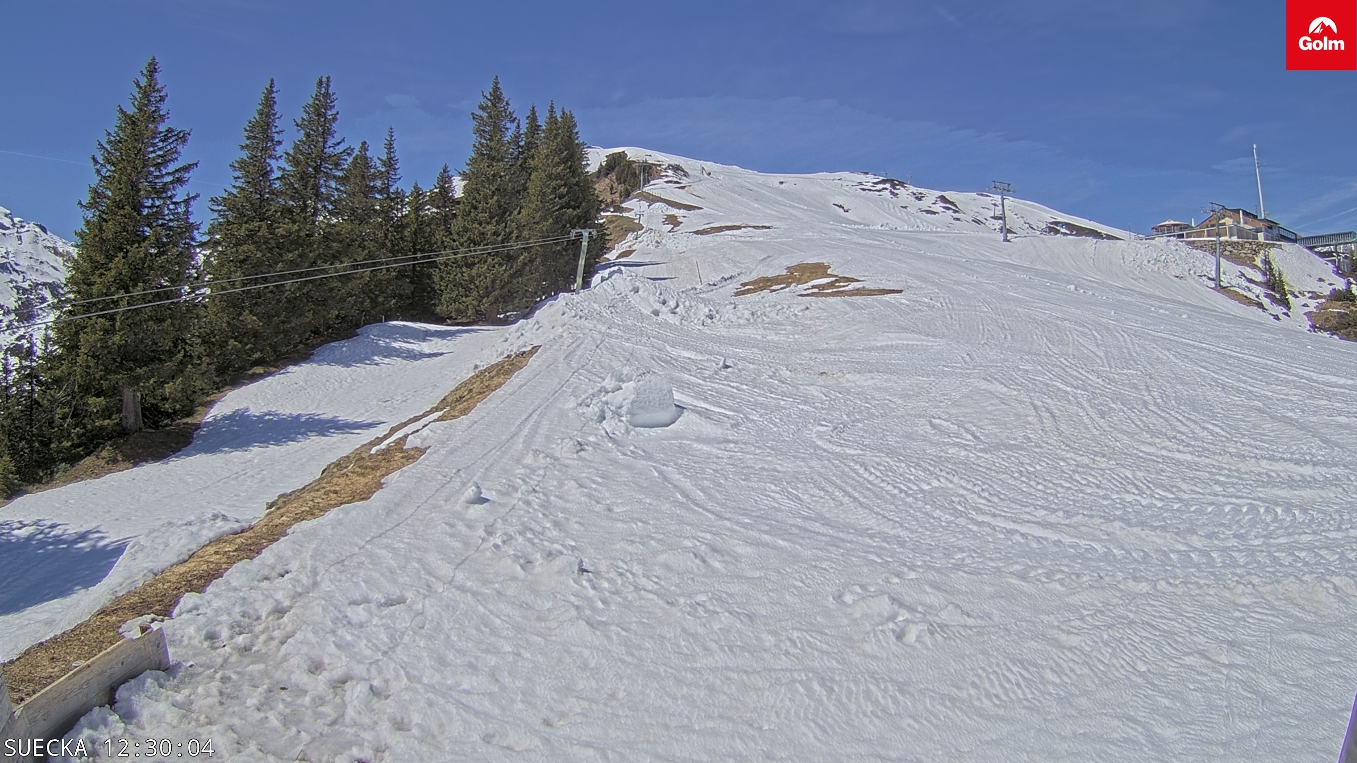 Archiv Foto Webcam Golm in Vorarlberg