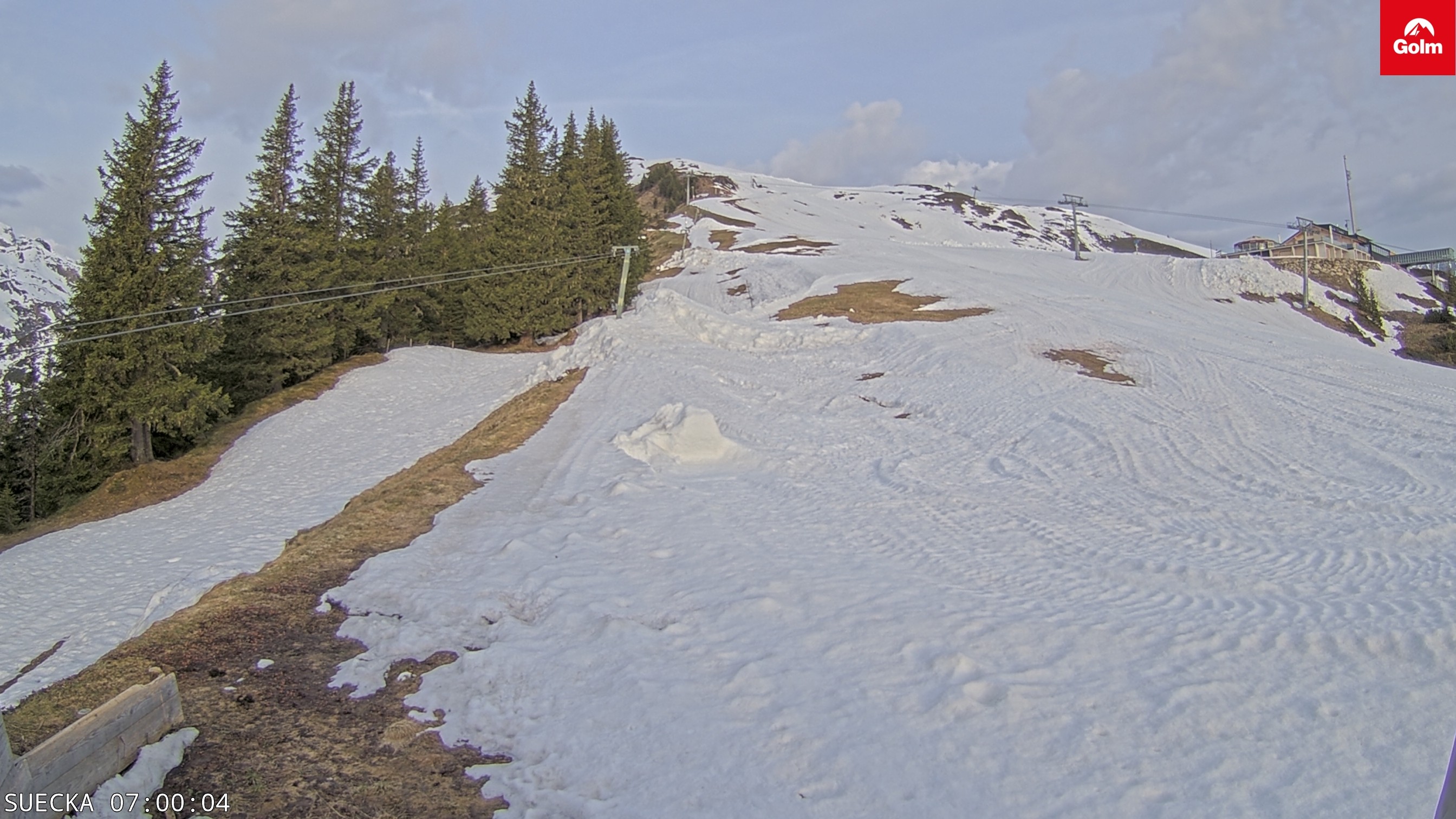 Archiv Foto Webcam Golm in Vorarlberg