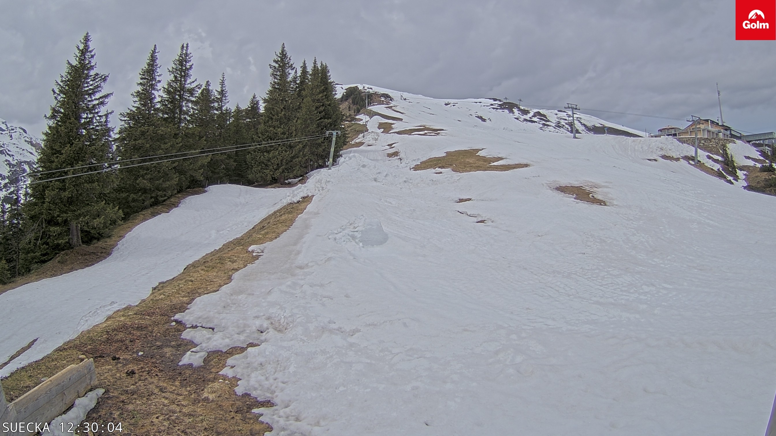 Archiv Foto Webcam Golm in Vorarlberg