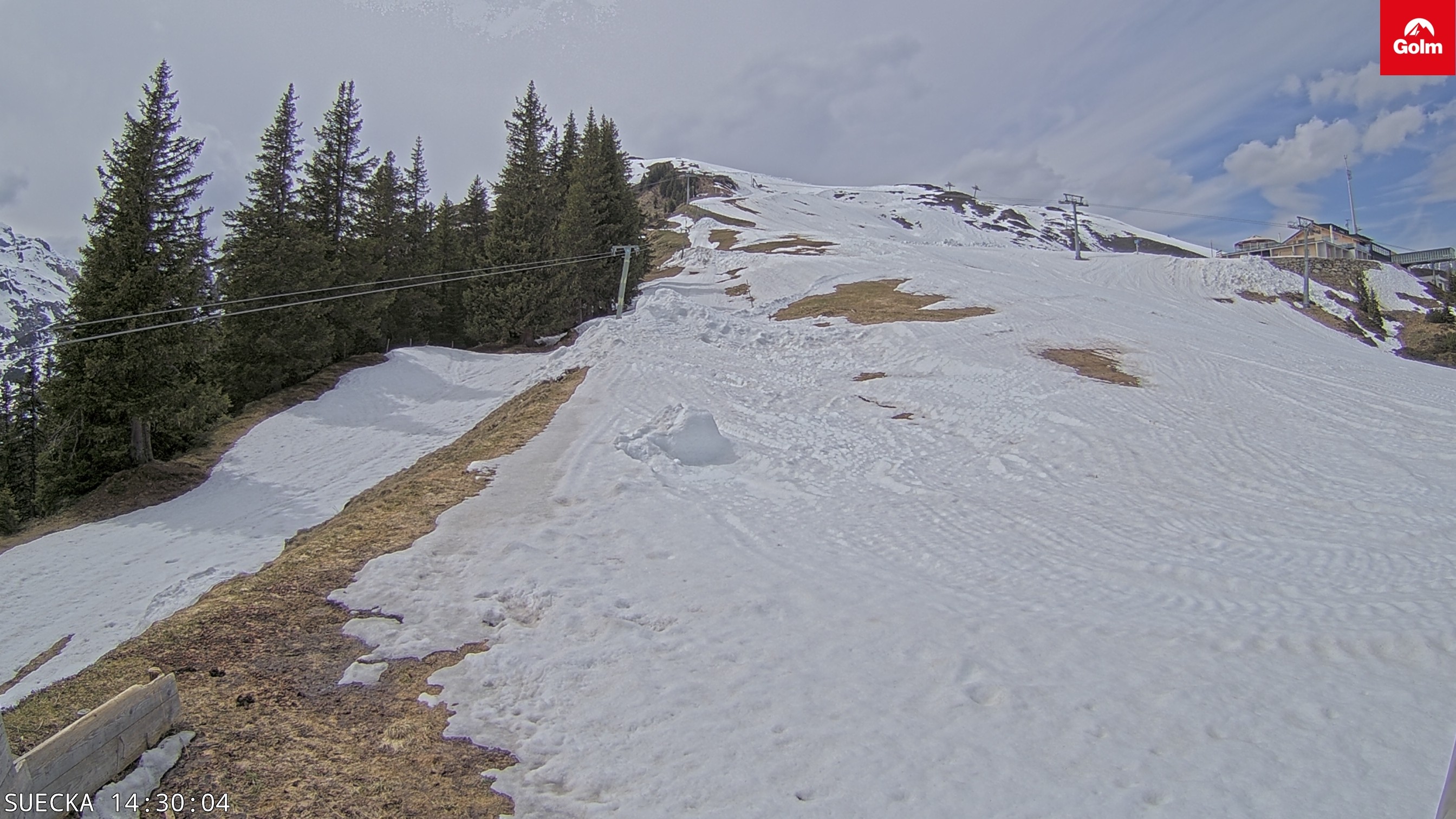 Archiv Foto Webcam Golm in Vorarlberg