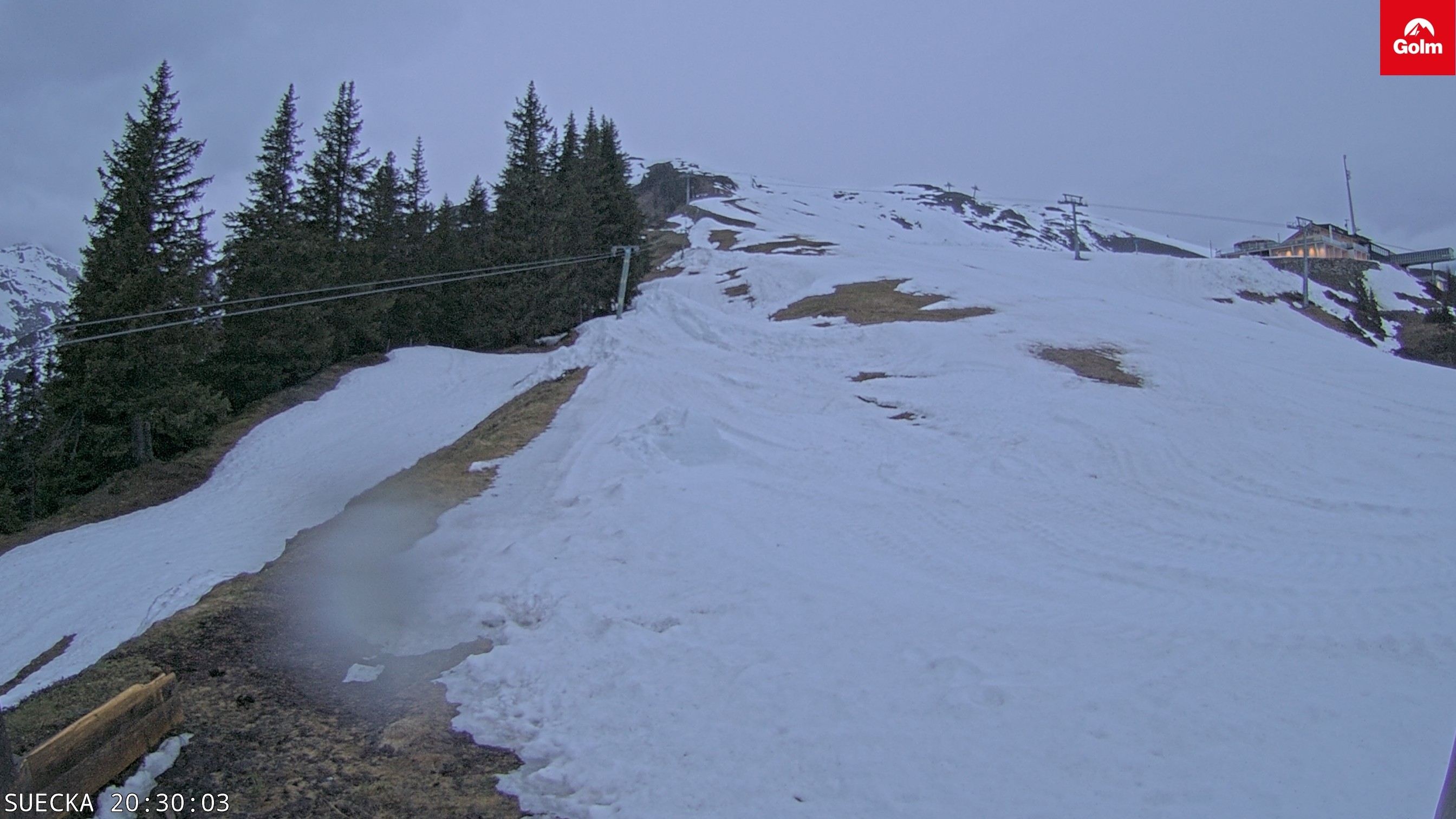 Archiv Foto Webcam Golm in Vorarlberg