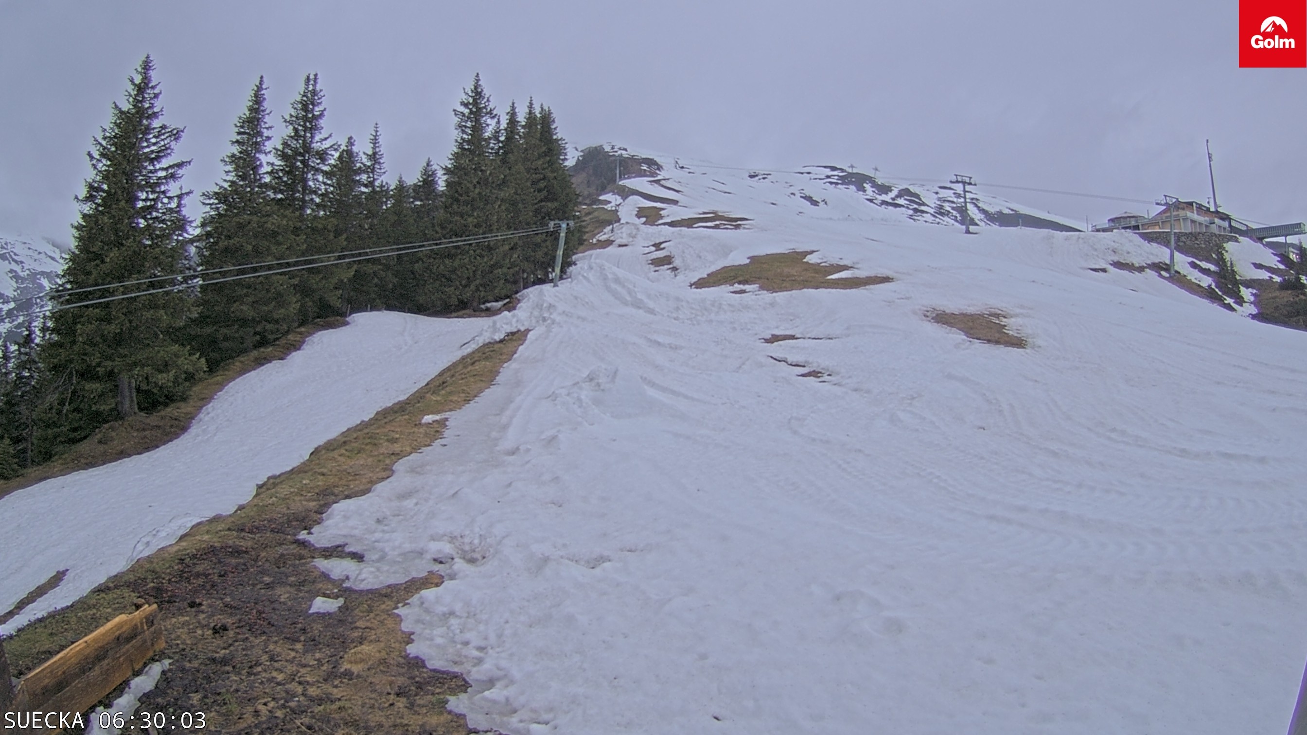 Archiv Foto Webcam Golm in Vorarlberg