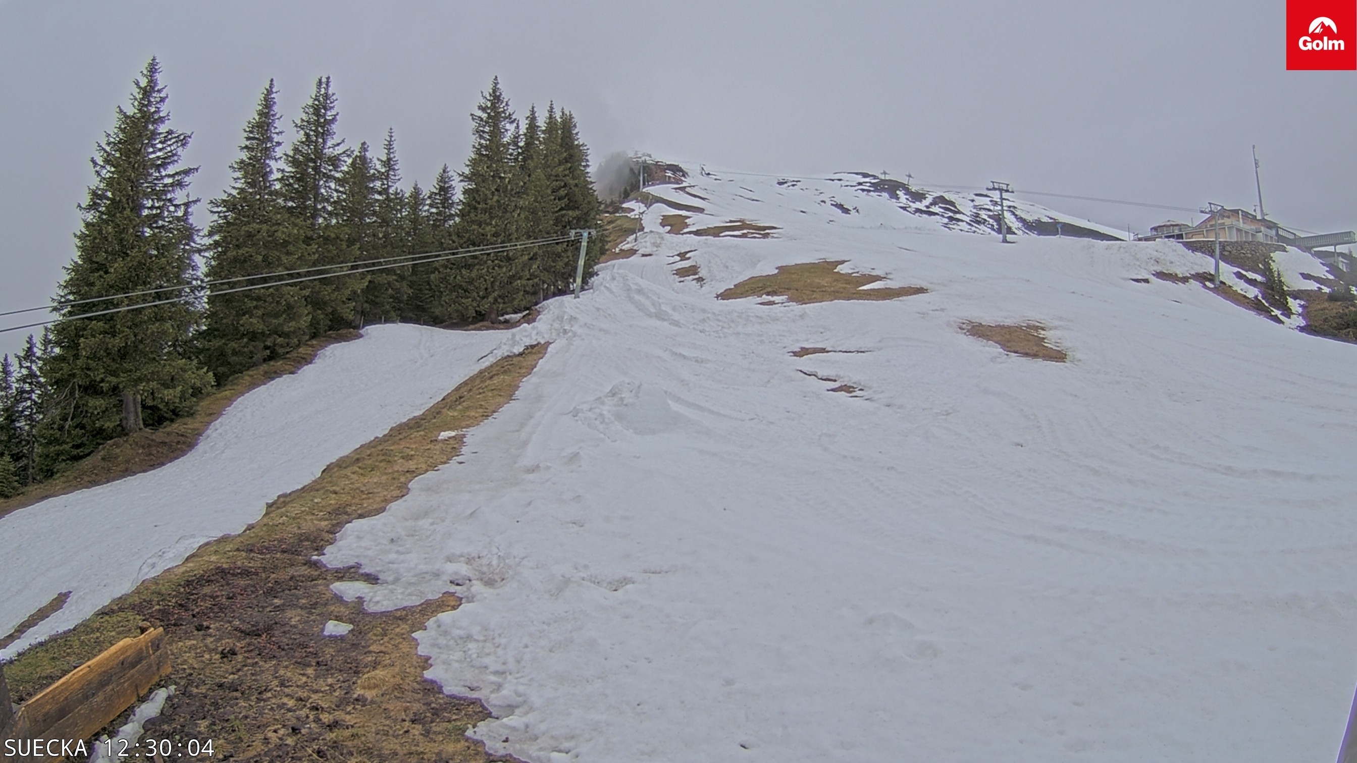 Archiv Foto Webcam Golm in Vorarlberg