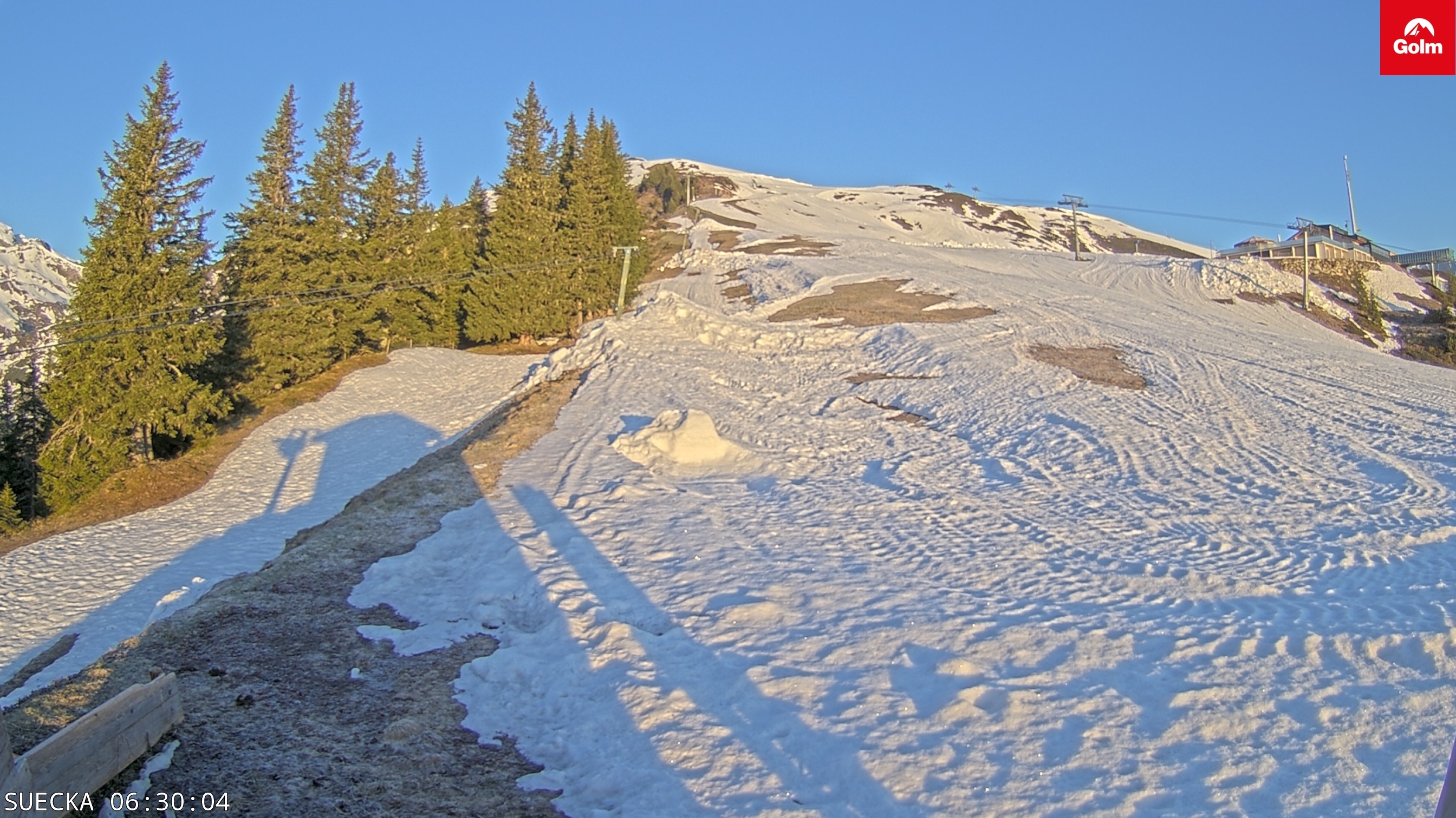 Archiv Foto Webcam Golm in Vorarlberg
