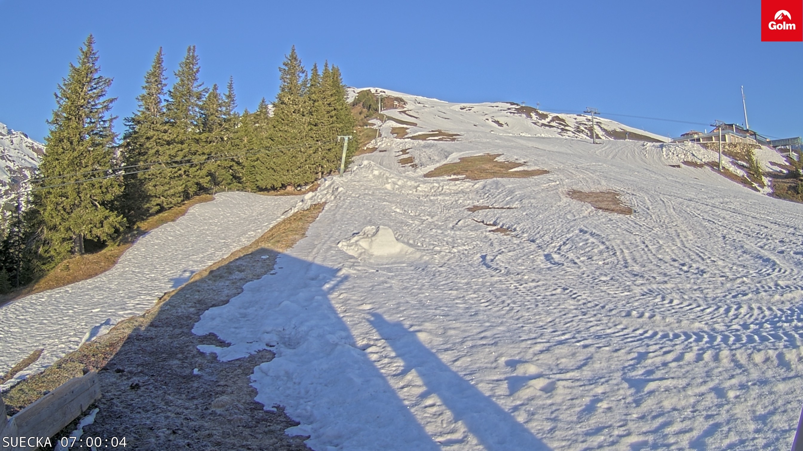 Archiv Foto Webcam Golm in Vorarlberg