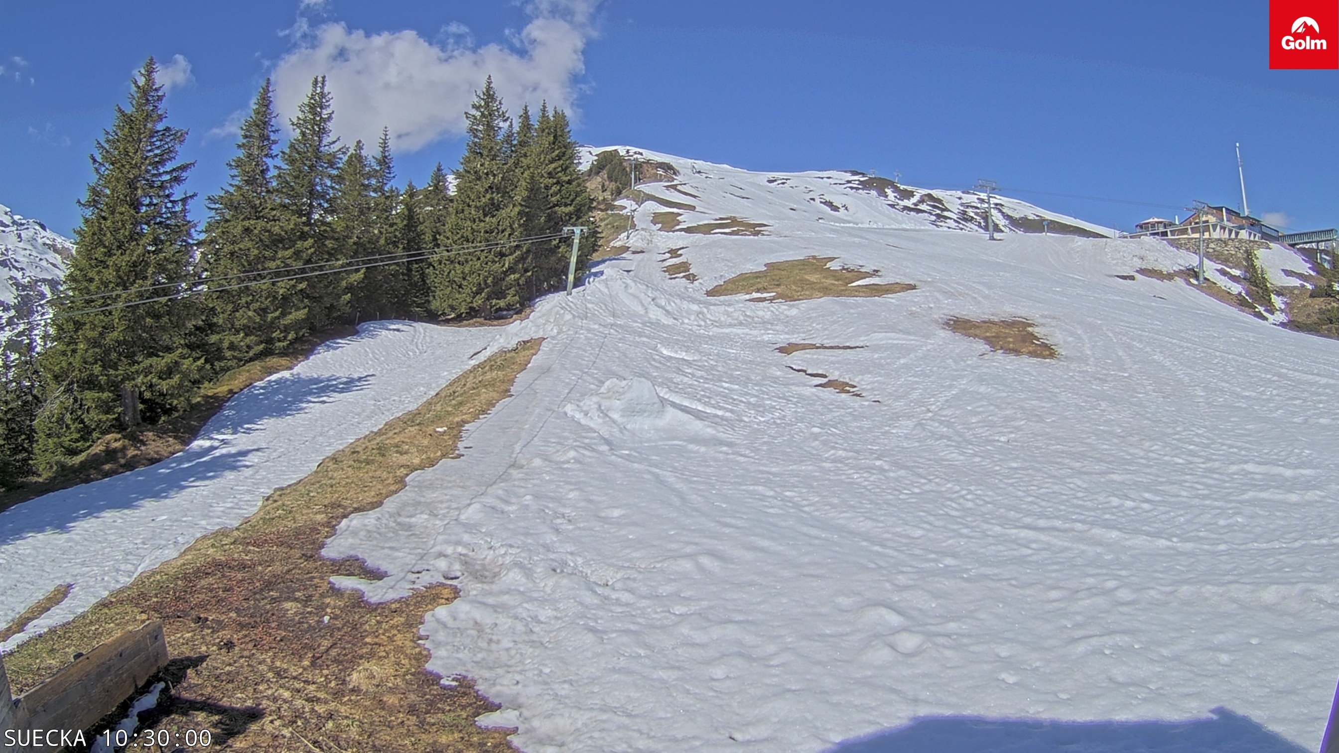 Archiv Foto Webcam Golm in Vorarlberg