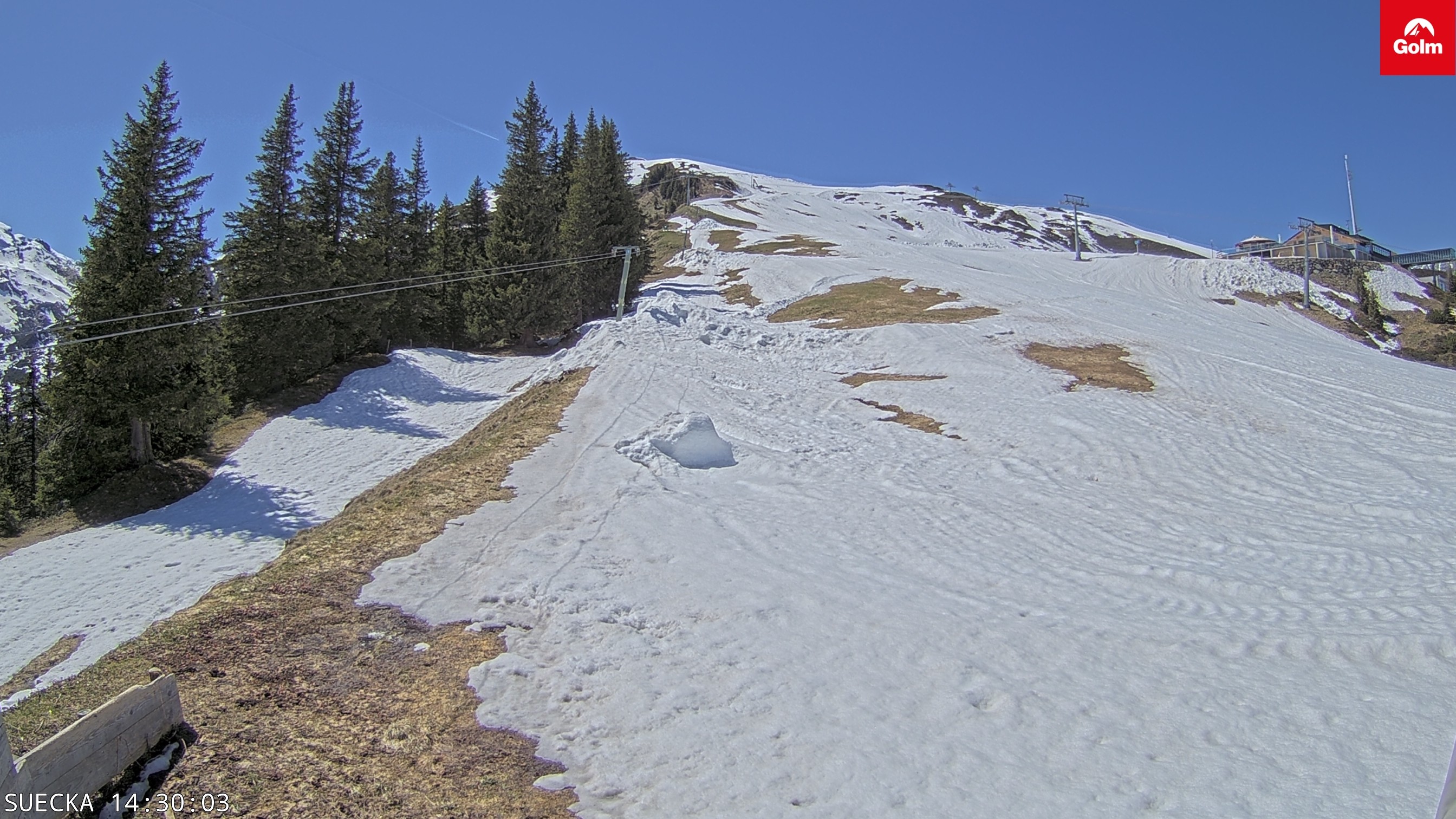 Archiv Foto Webcam Golm in Vorarlberg