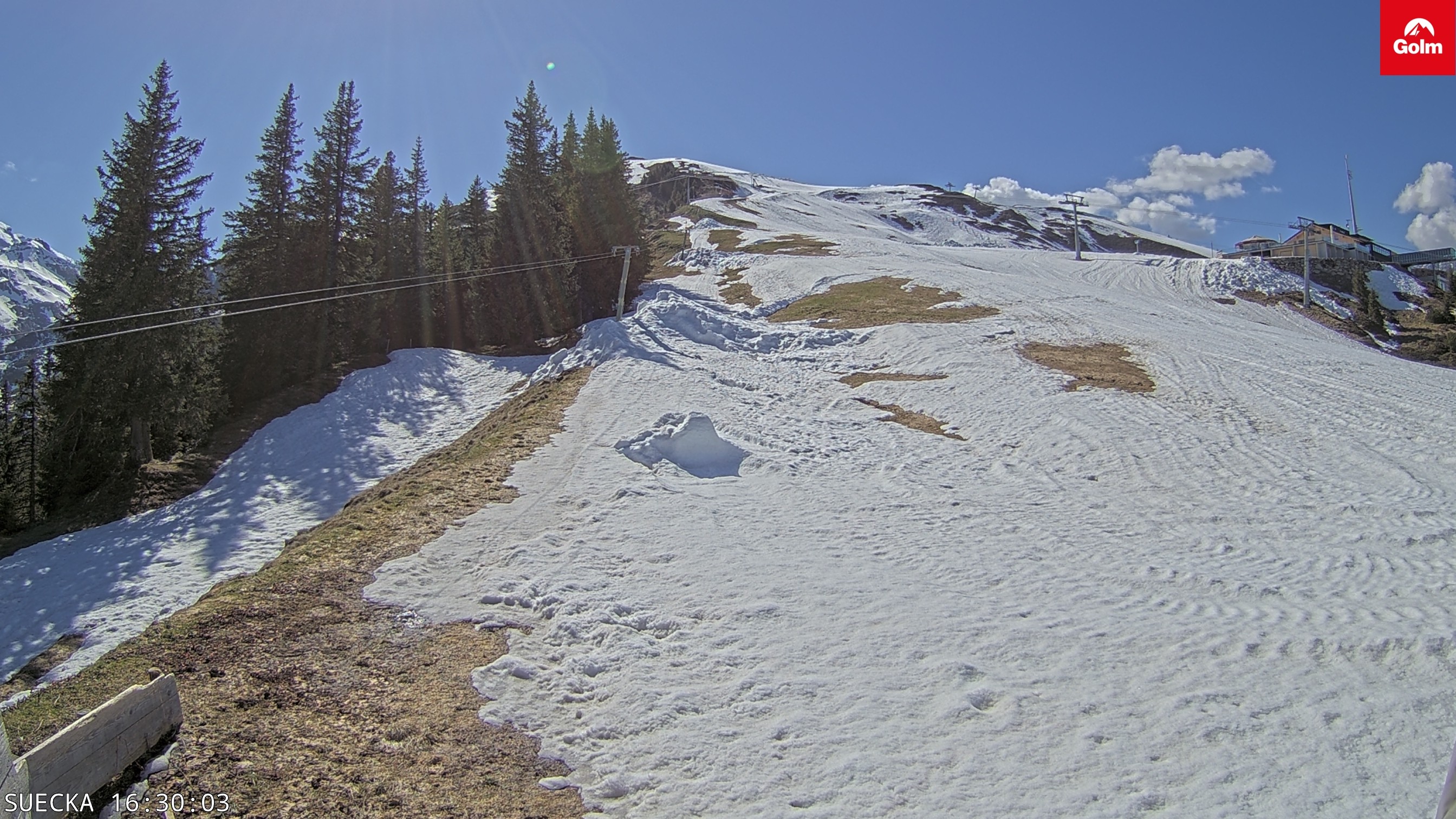 Archiv Foto Webcam Golm in Vorarlberg