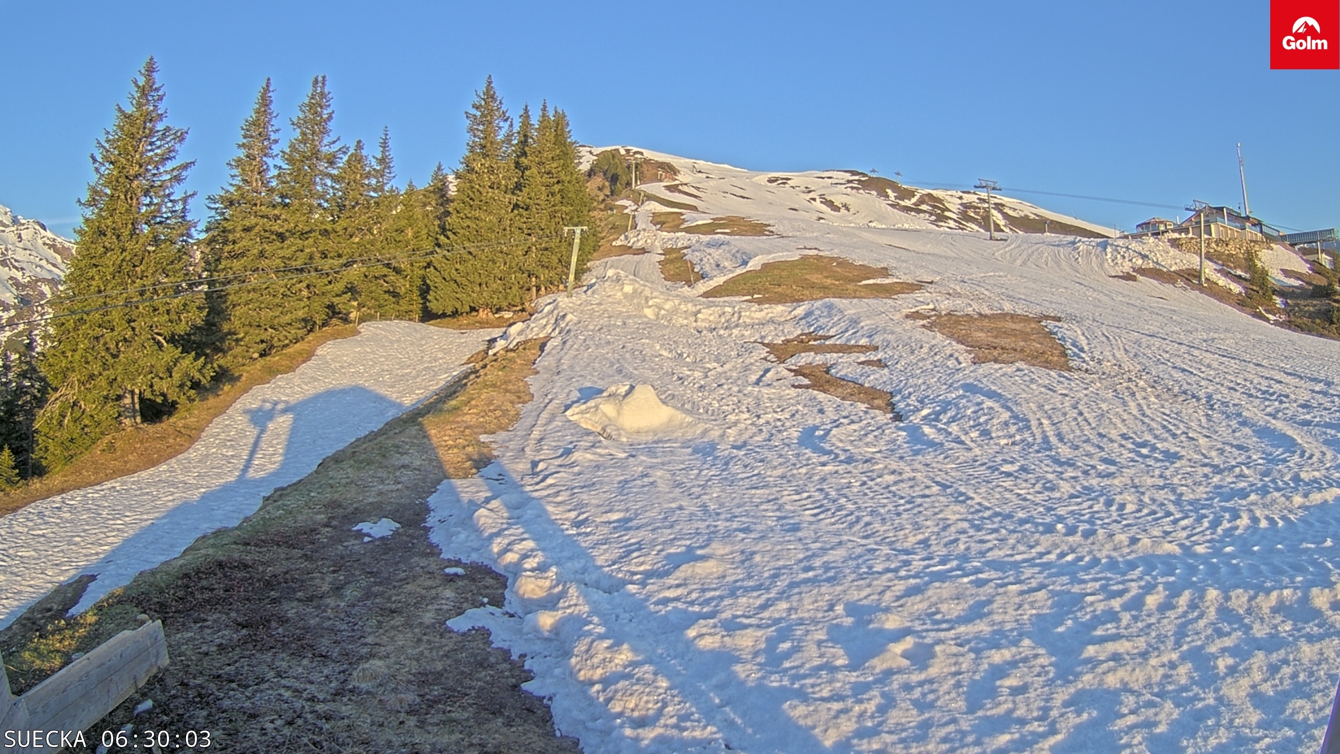 Archiv Foto Webcam Golm in Vorarlberg