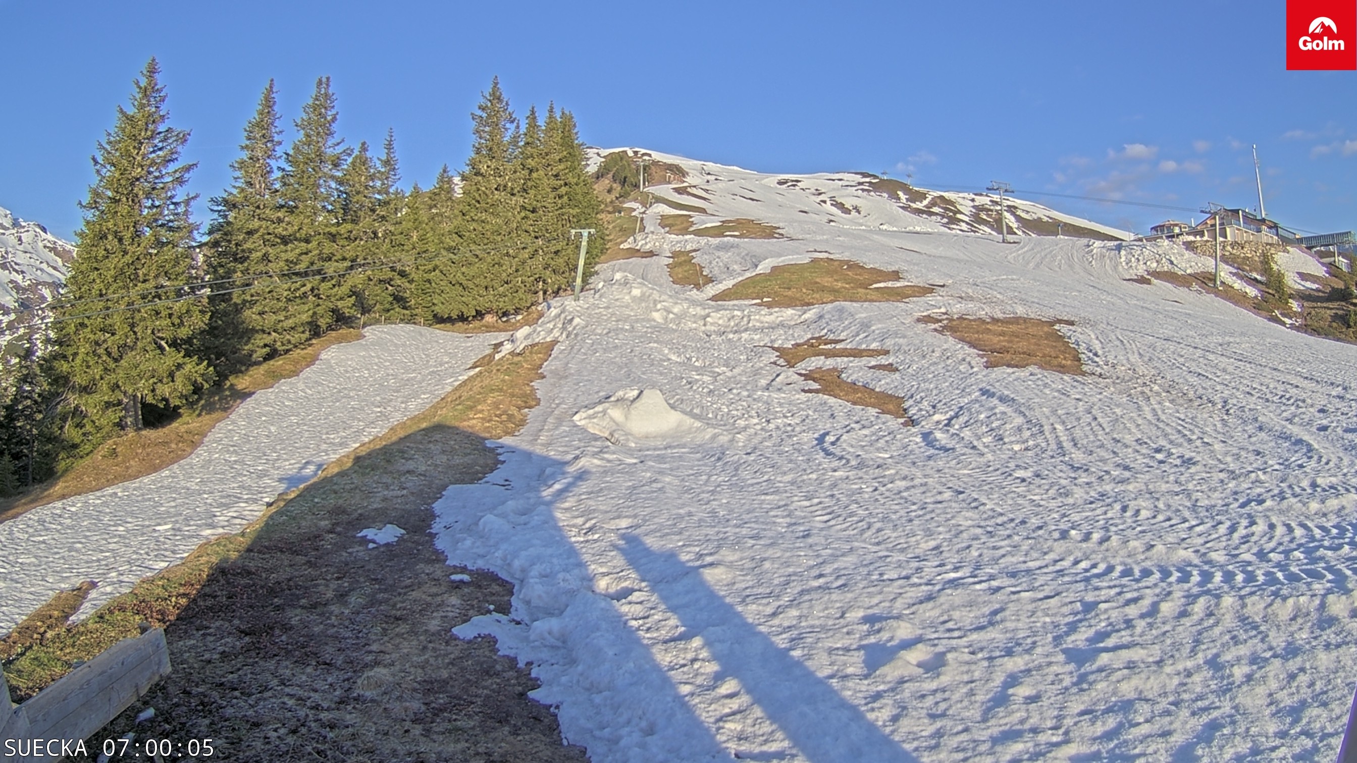 Archiv Foto Webcam Golm in Vorarlberg