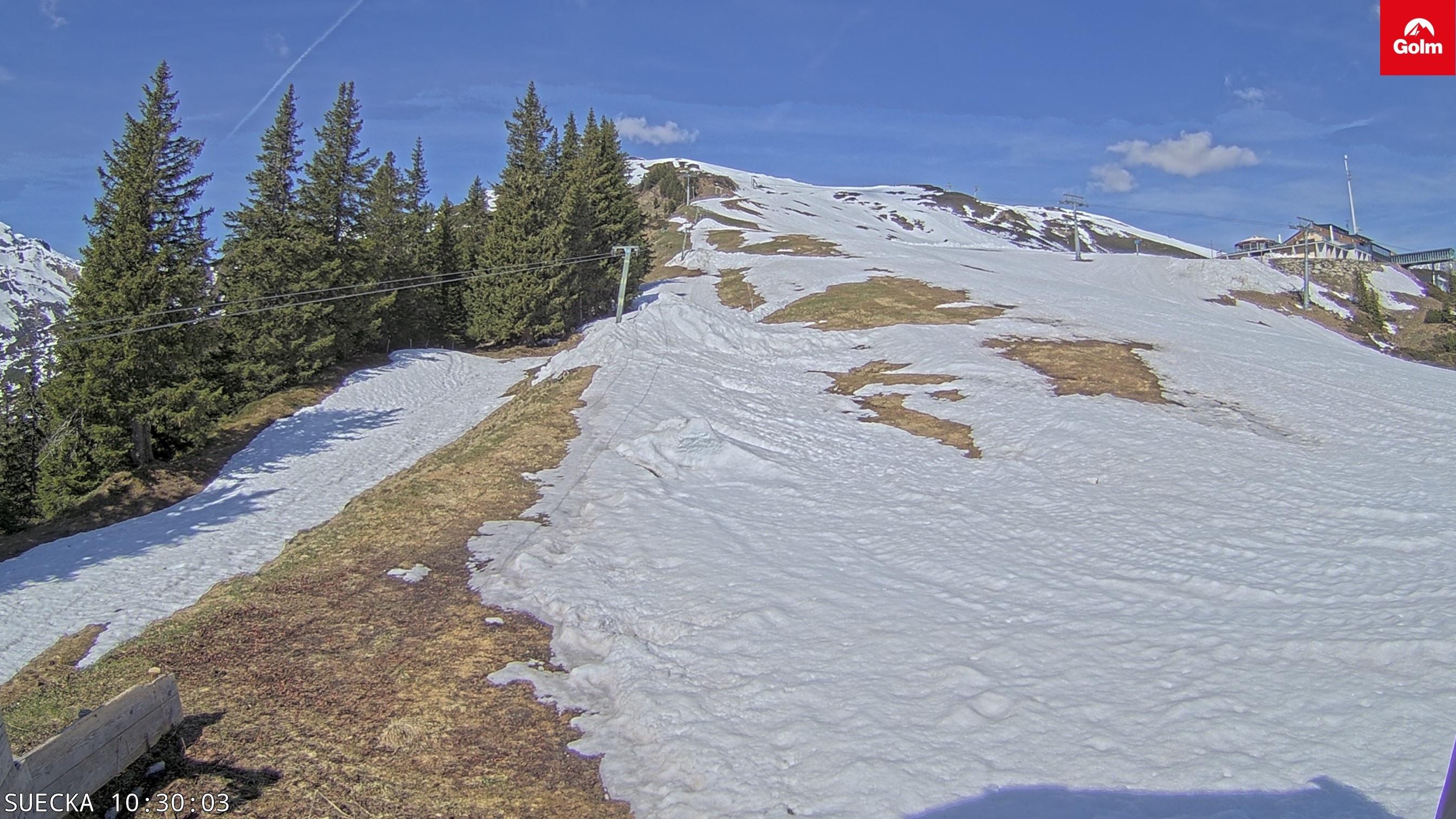Archiv Foto Webcam Golm in Vorarlberg