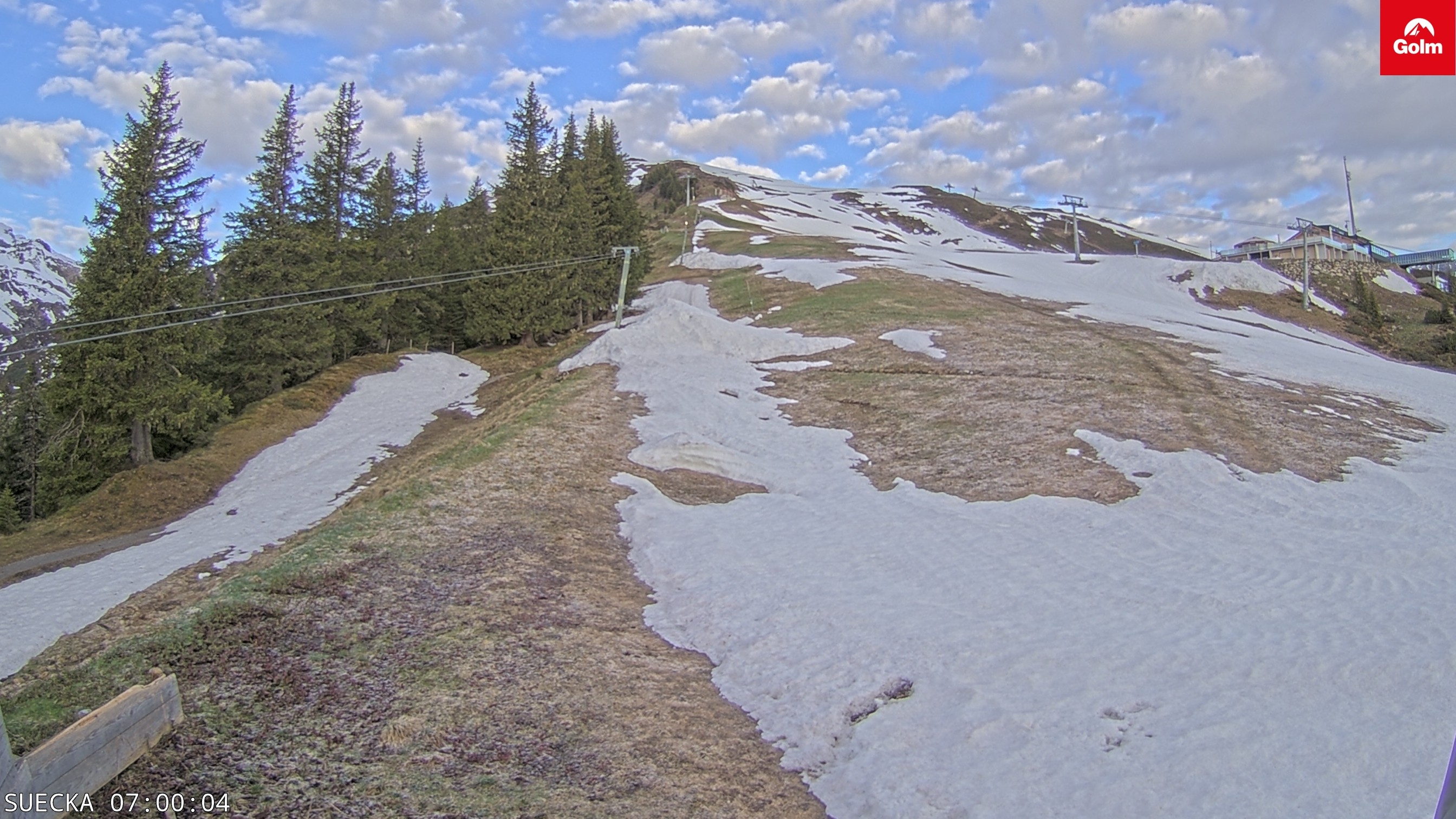 Archiv Foto Webcam Golm in Vorarlberg