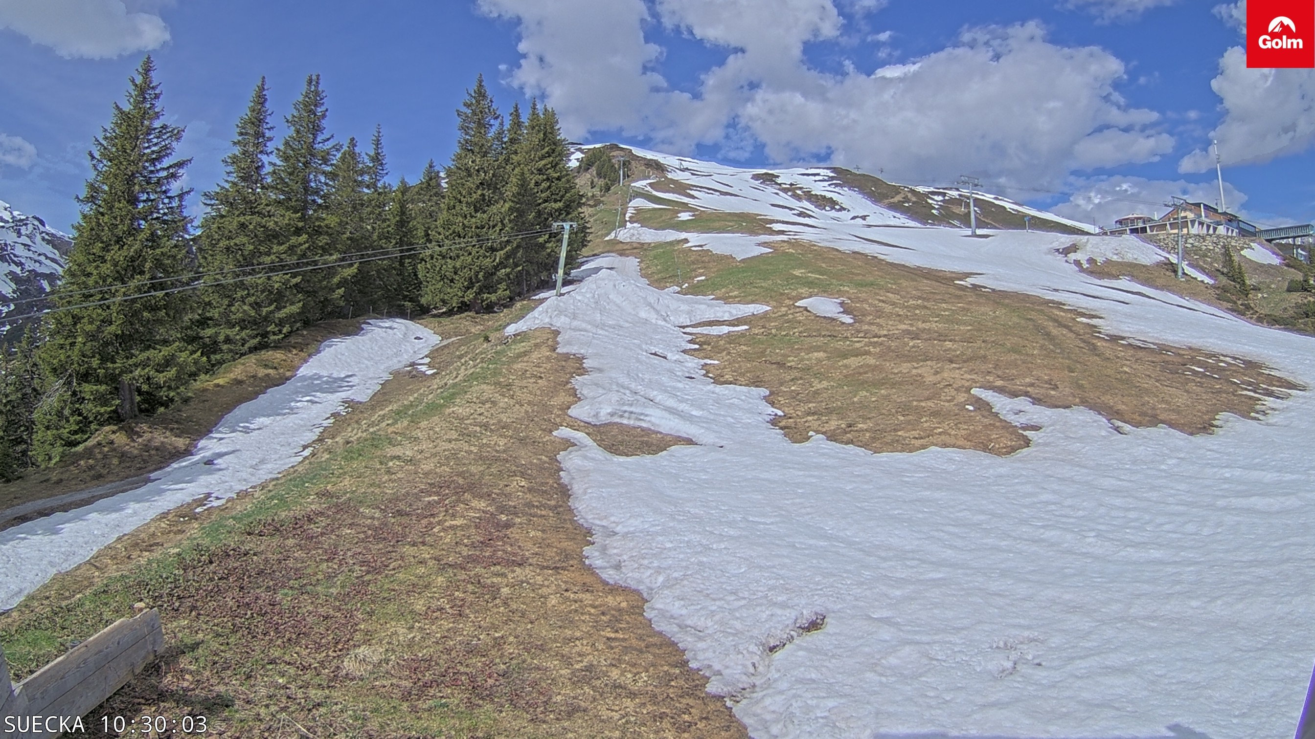 Archiv Foto Webcam Golm in Vorarlberg