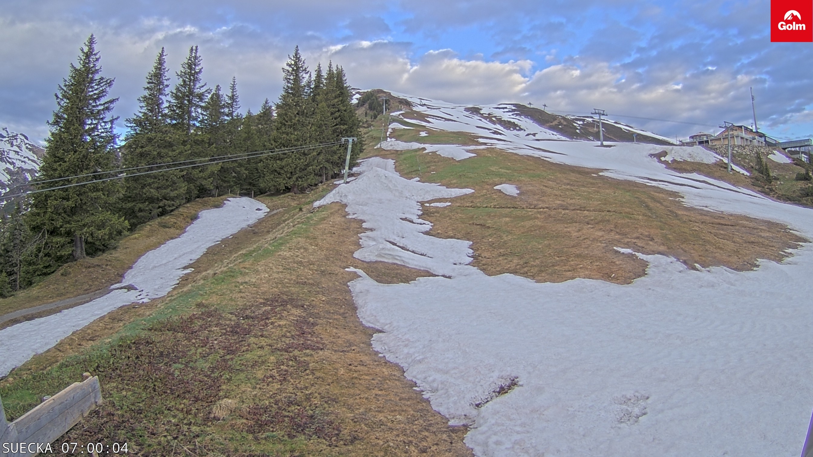 Archiv Foto Webcam Golm in Vorarlberg