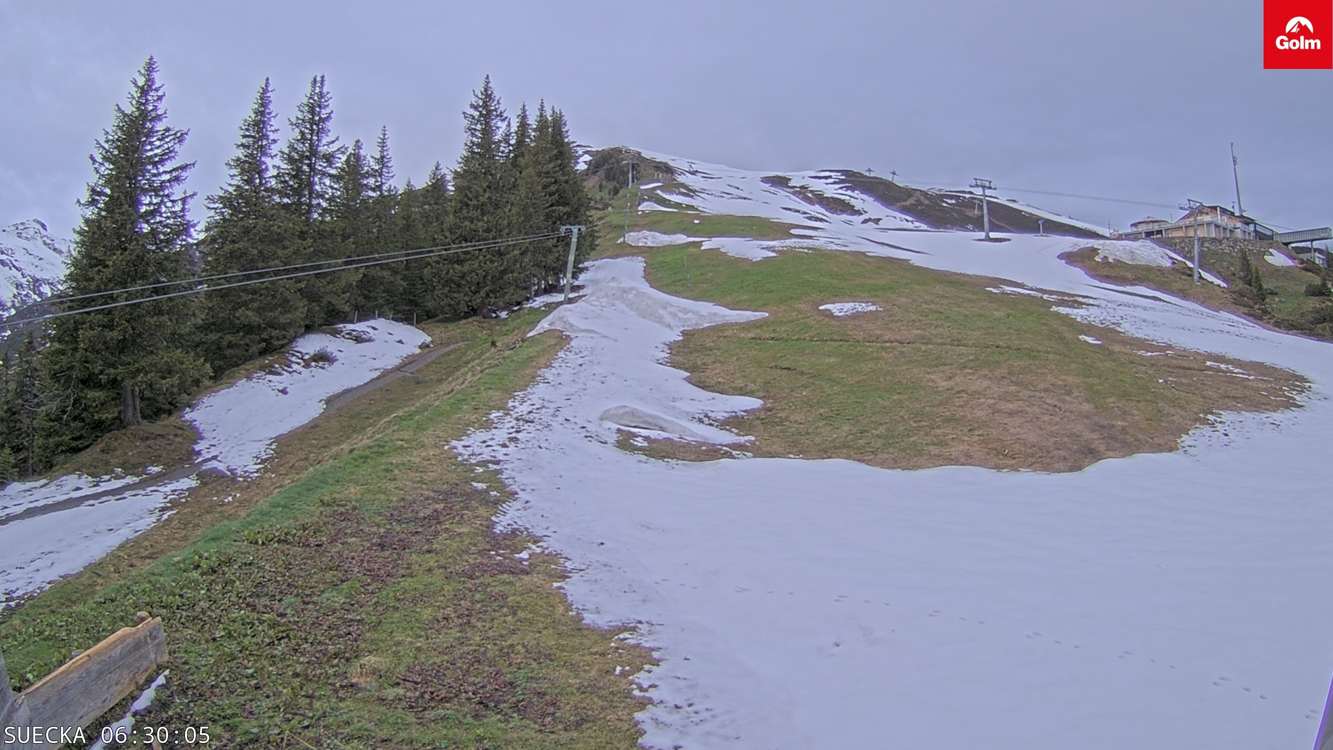 Archiv Foto Webcam Golm in Vorarlberg