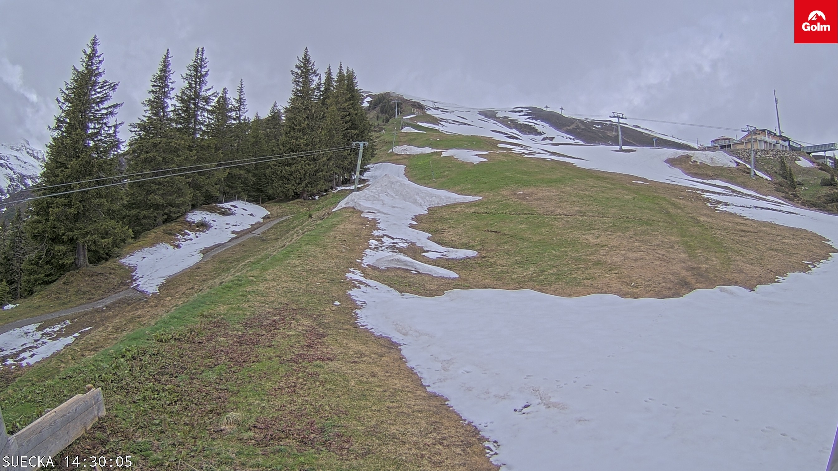 Archiv Foto Webcam Golm in Vorarlberg