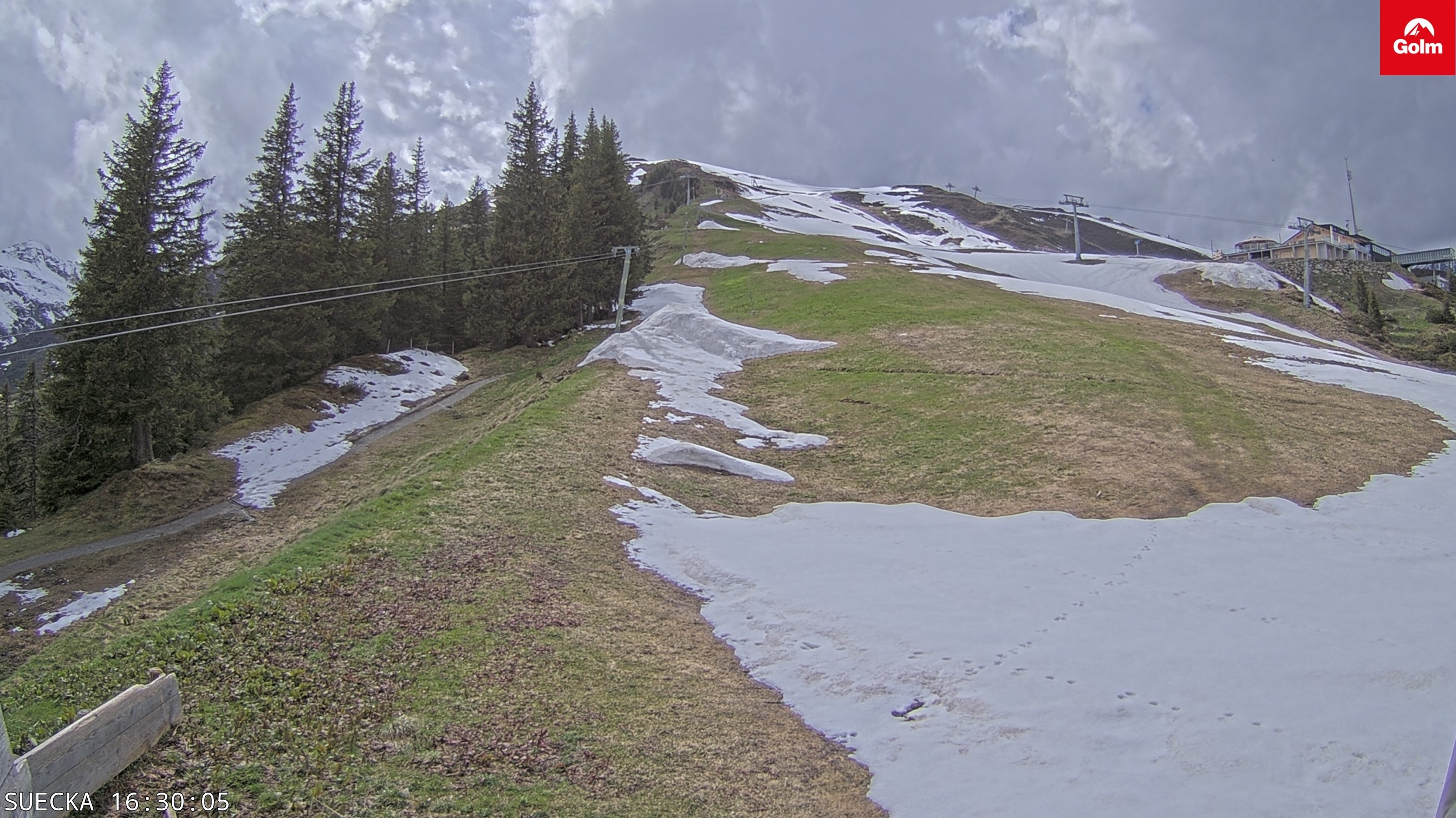 Archiv Foto Webcam Golm in Vorarlberg
